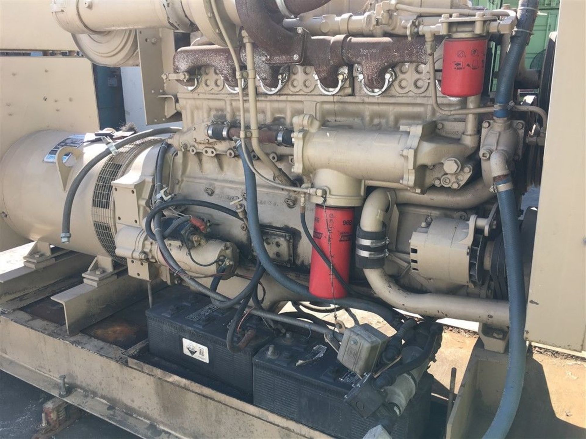 MARATHON MAGNA ONE 440FDR 150 kW 187 KVA DIESEL GENERATOR ONLY 201 HOURS! Model # 440FDR8020G6- - Image 4 of 5