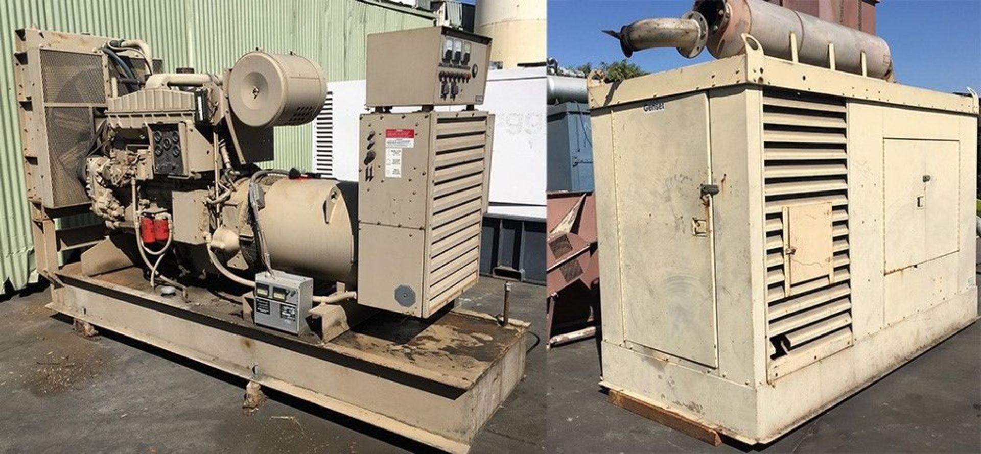 MARATHON MAGNA ONE 440FDR 150 kW 187 KVA DIESEL GENERATOR ONLY 201 HOURS! Model # 440FDR8020G6-