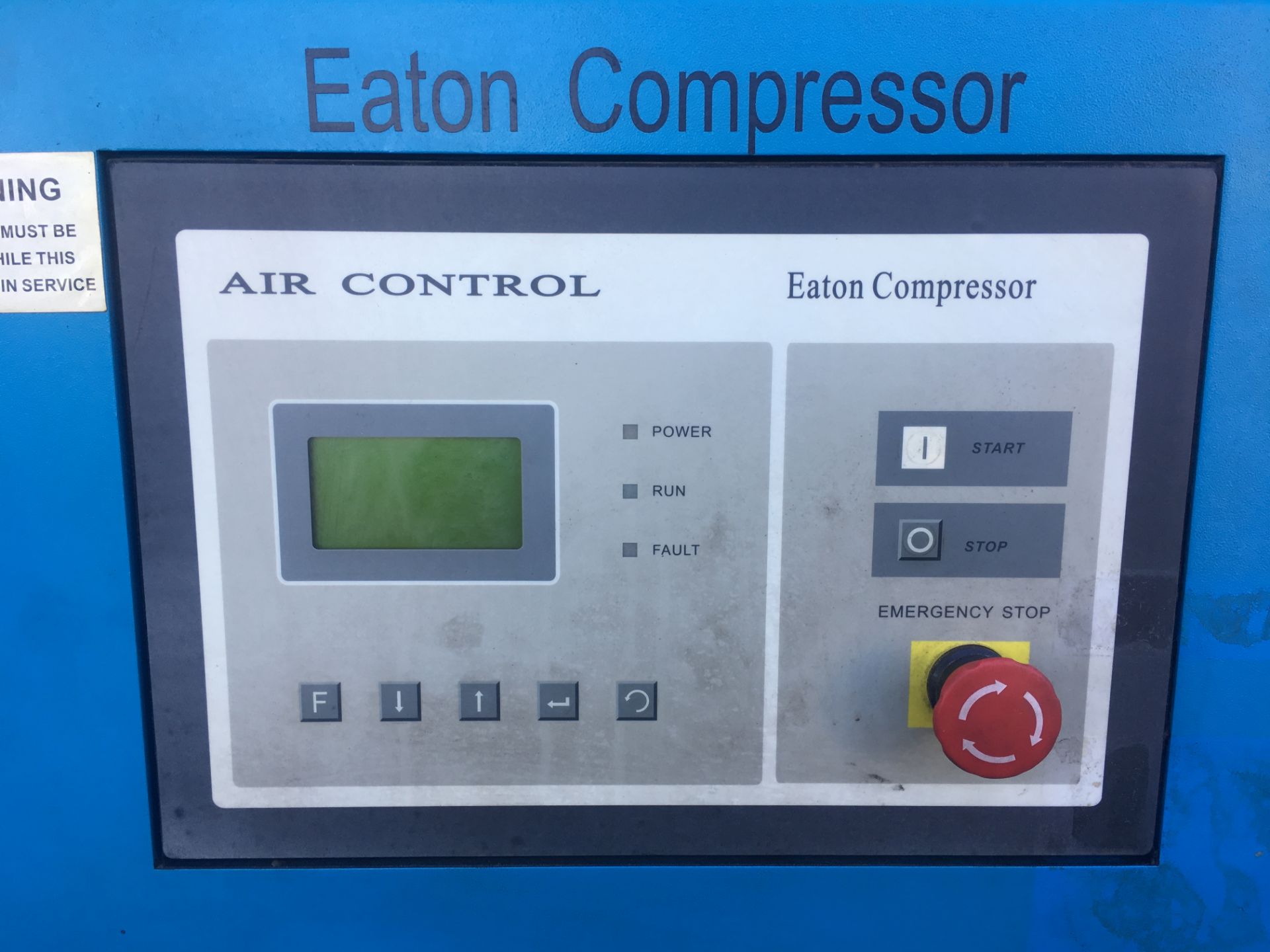 EATON EC-SRW3-VSD-50-460 50 HP ROTARY SCREW AIR COMPRESSOR - Image 3 of 6