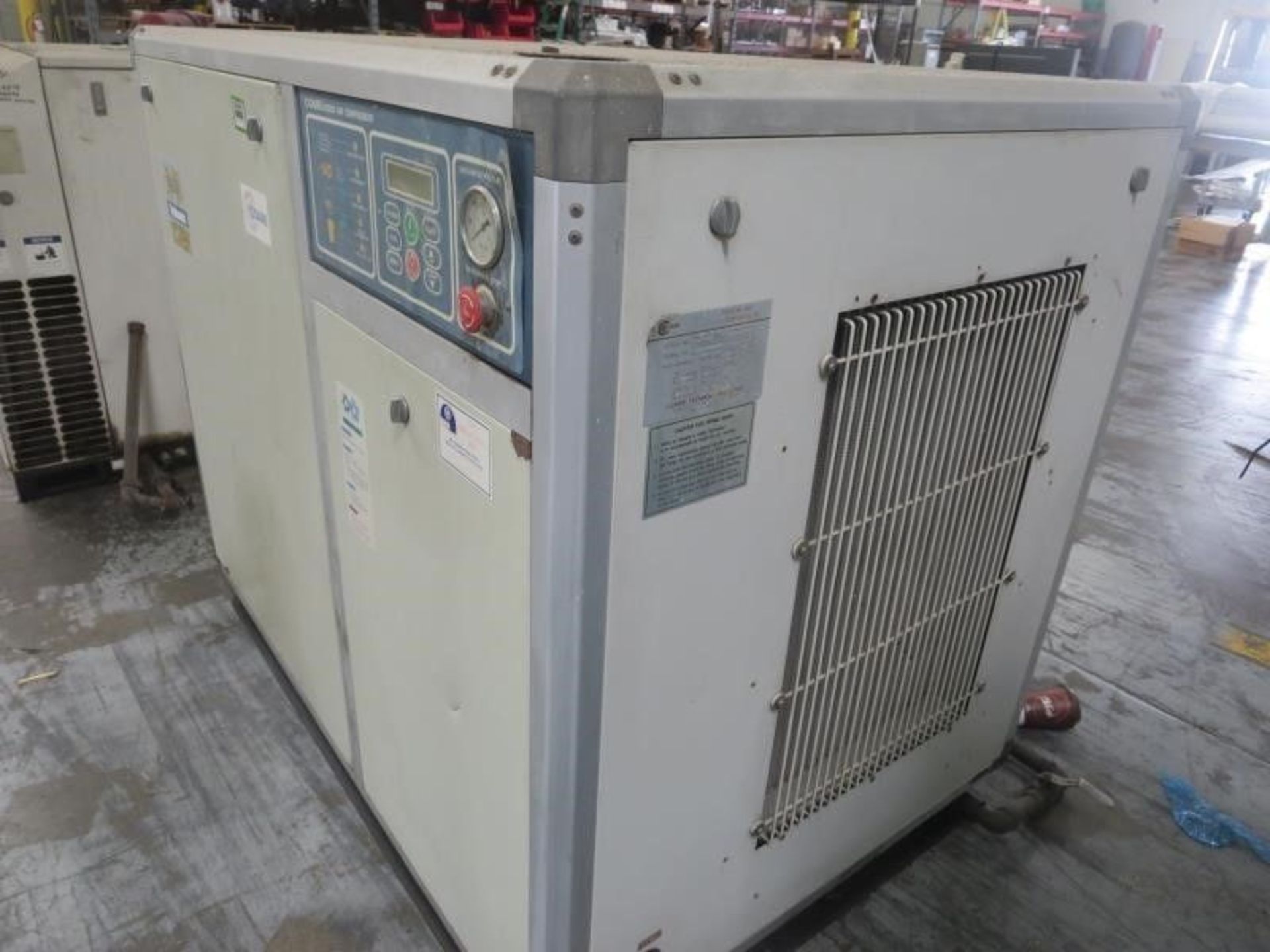 COAIRE CHSA-30 30 HP ROTARY SCREW AIR COMPRESSOR 230V 110 Psig MAX. WORKING PRESSURE 30 HP 78.0