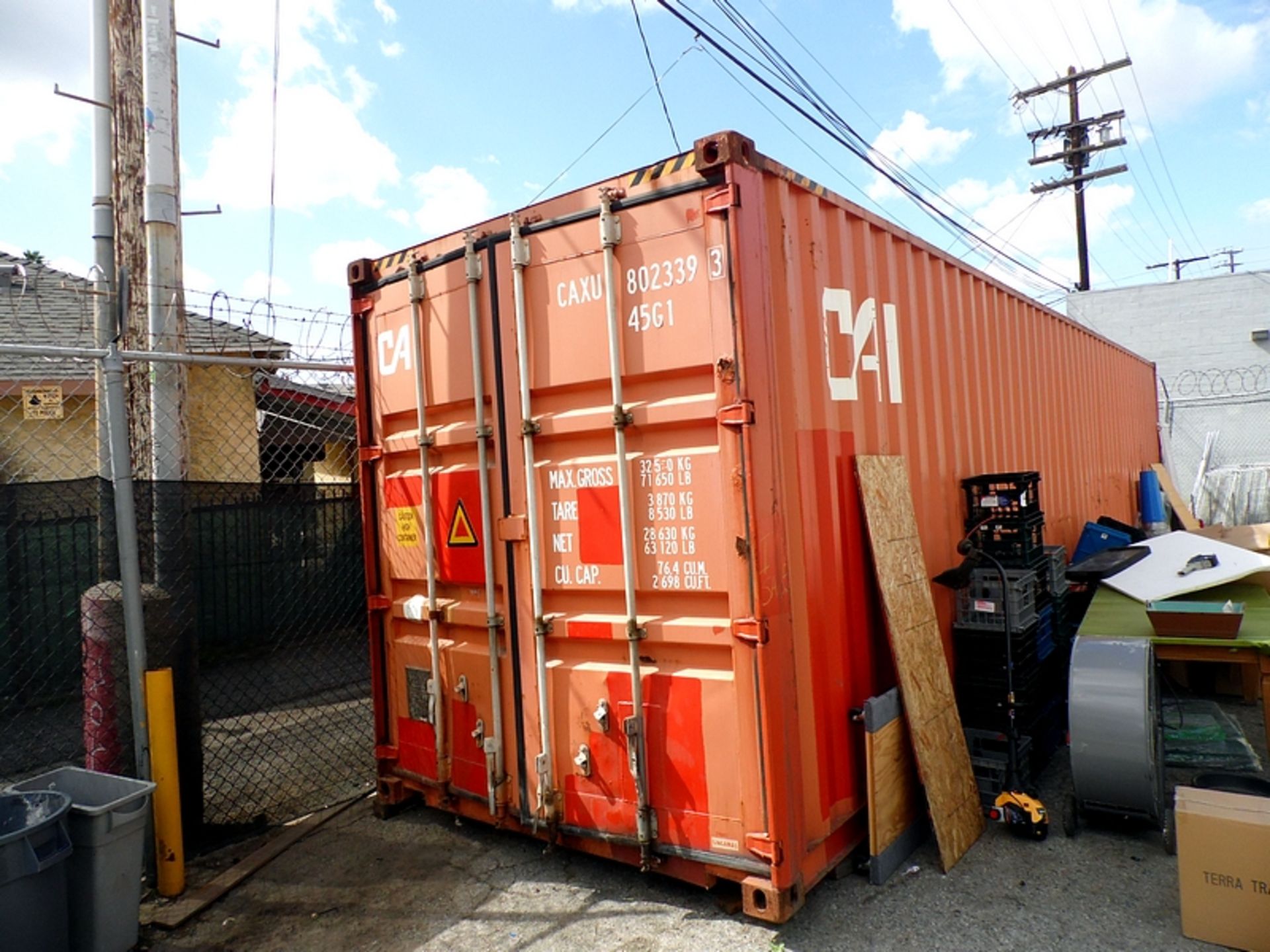 40 FT. STORAGE CONTAINER