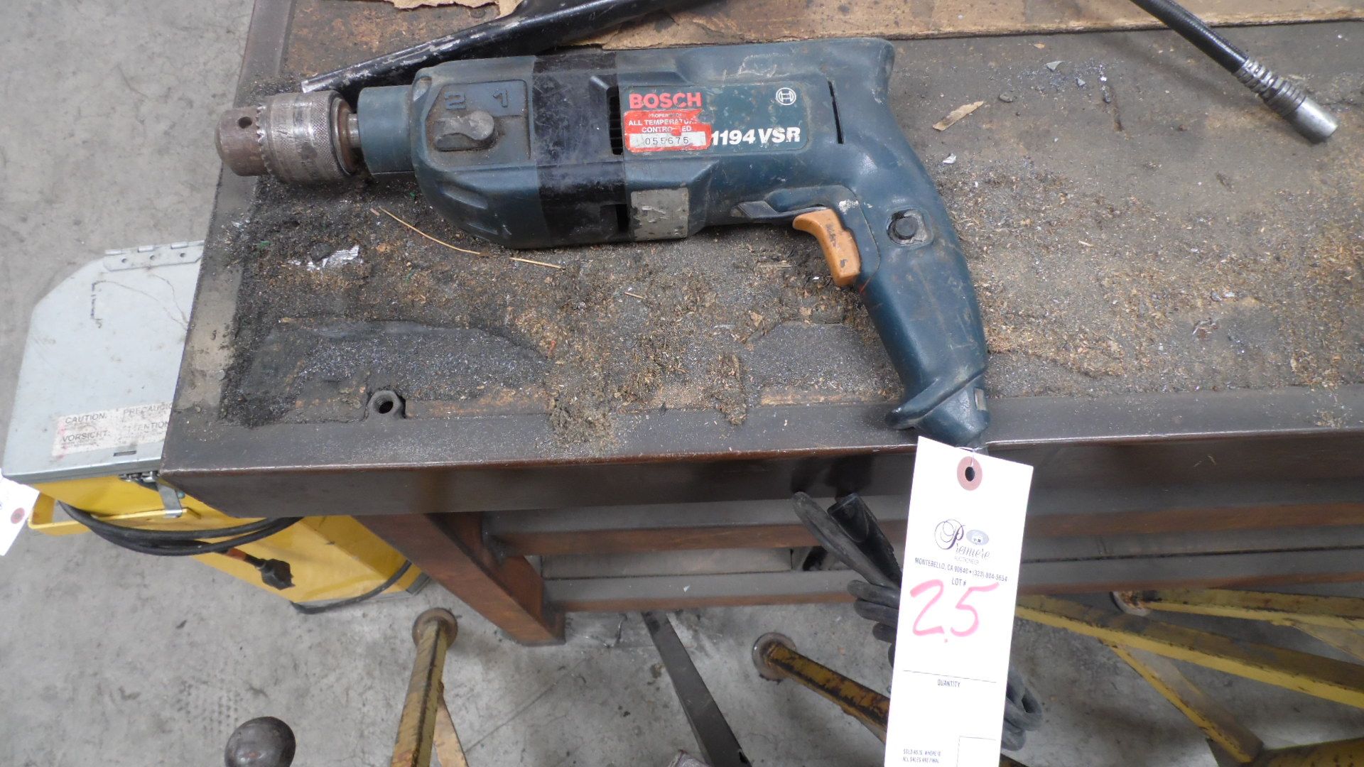 BOSCH VSR DRILL - Image 2 of 2