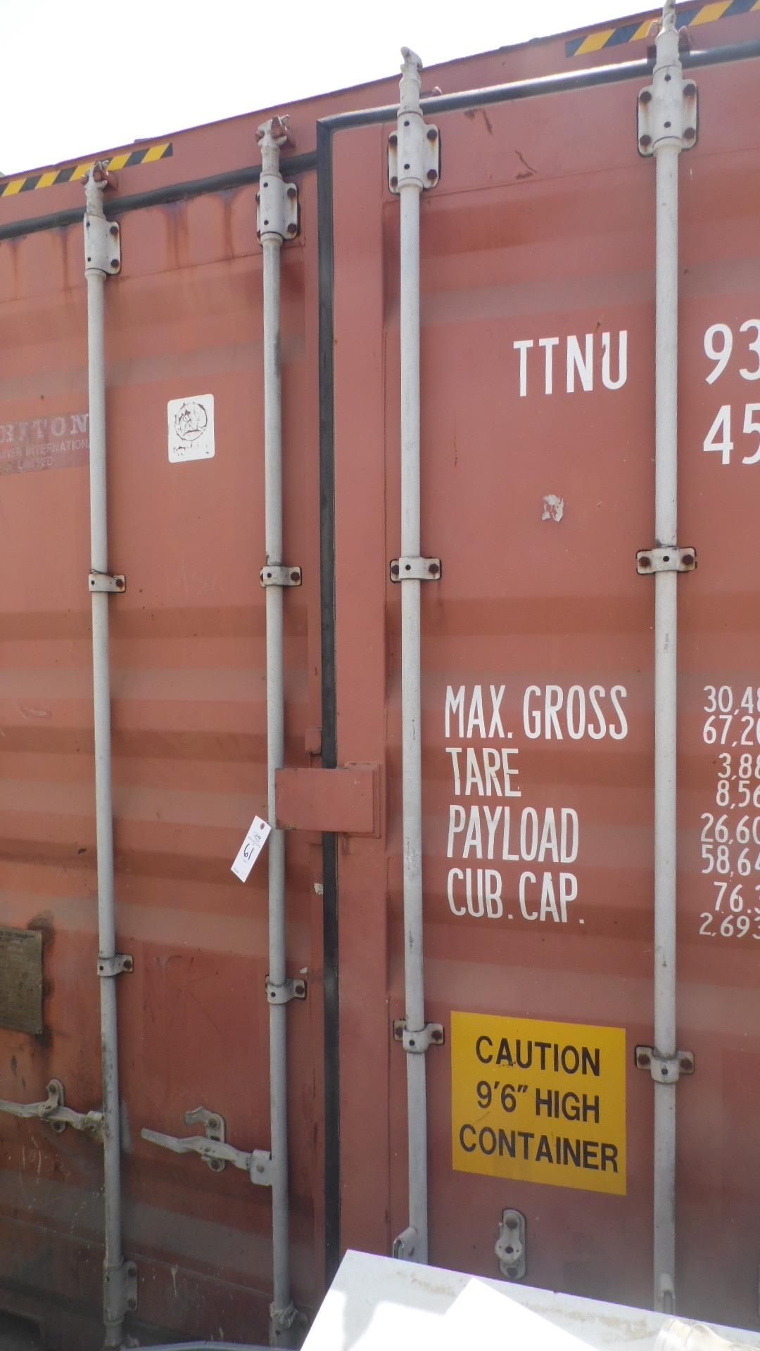 40 FT. CONTAINER