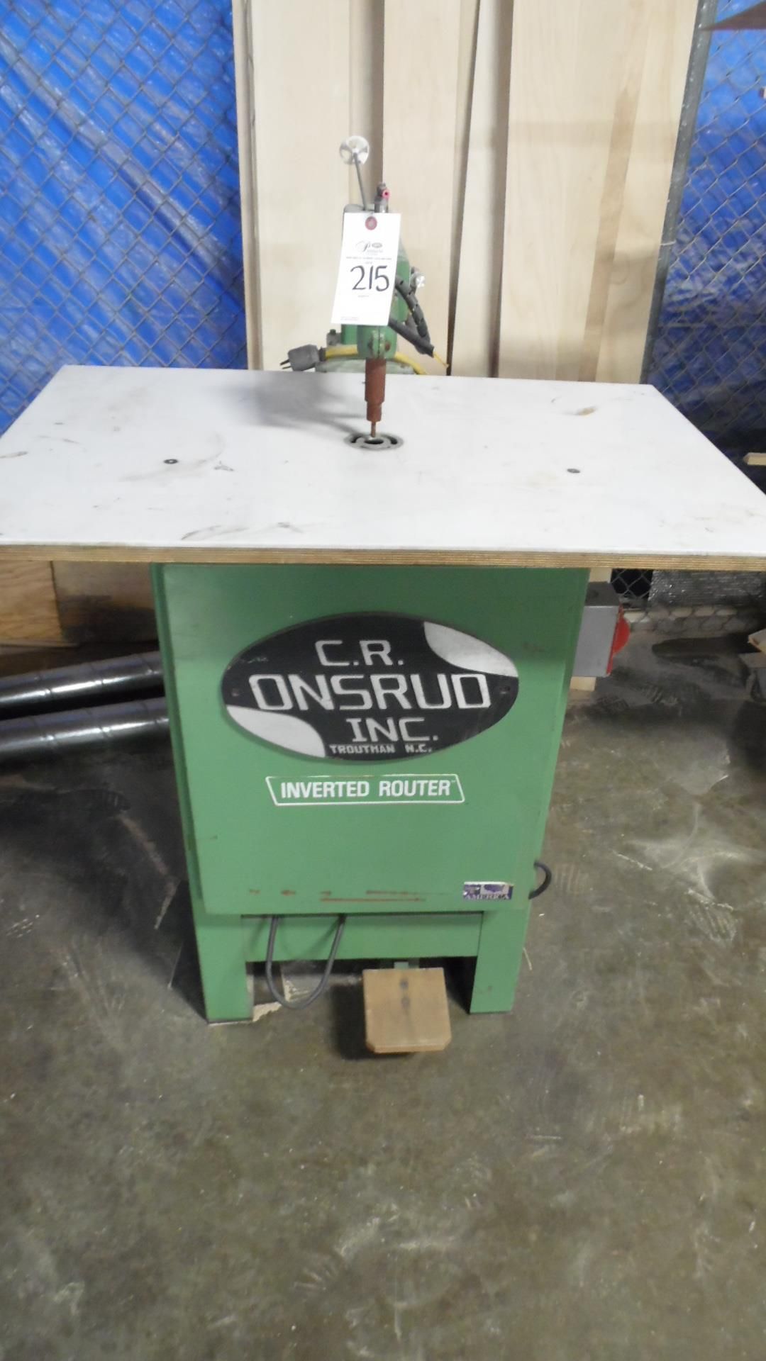 C.R. ONSRUD INVERTED ROUTER