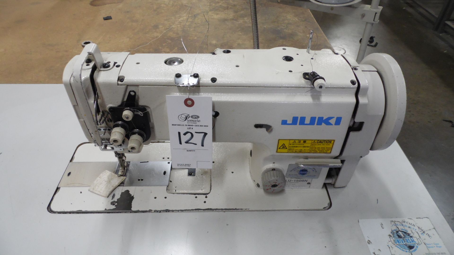 JUKI SEWING MACHINE LU-1508N