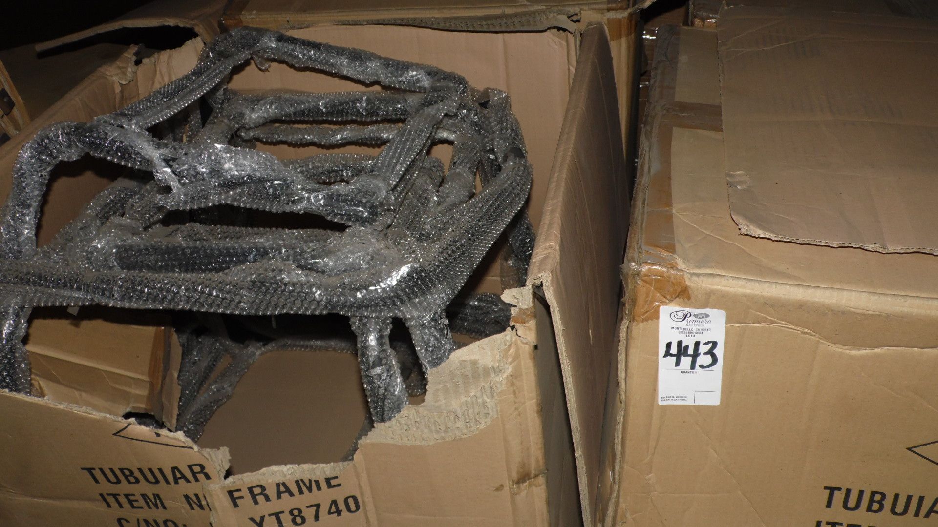 PALLET OF TUBULAR FRAMES