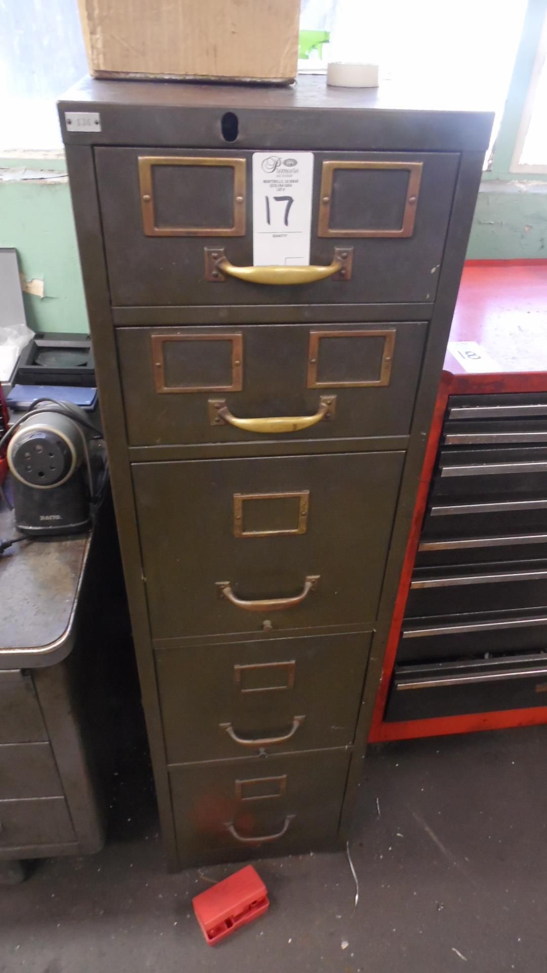 FILE CABINET w/ CONTENTS