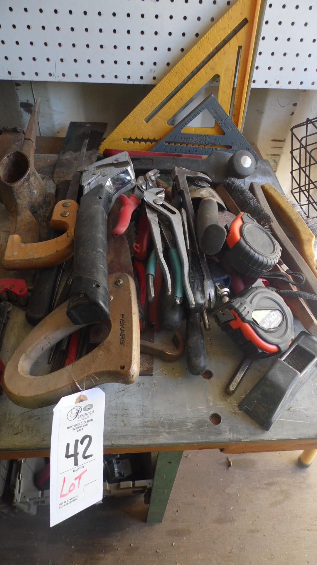 ASSORTED HAND TOOLS / PIPE CUTTER