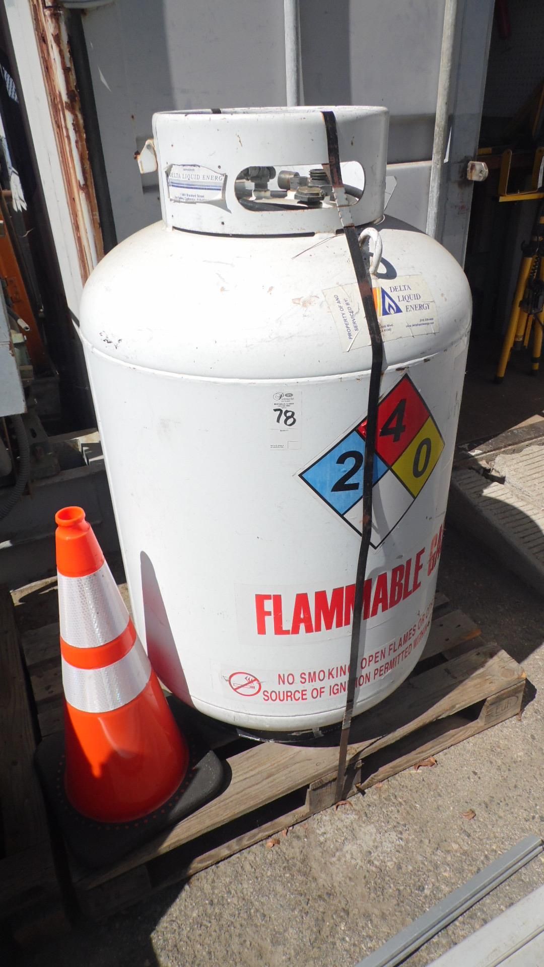 FLAMMABLE GAS TANK