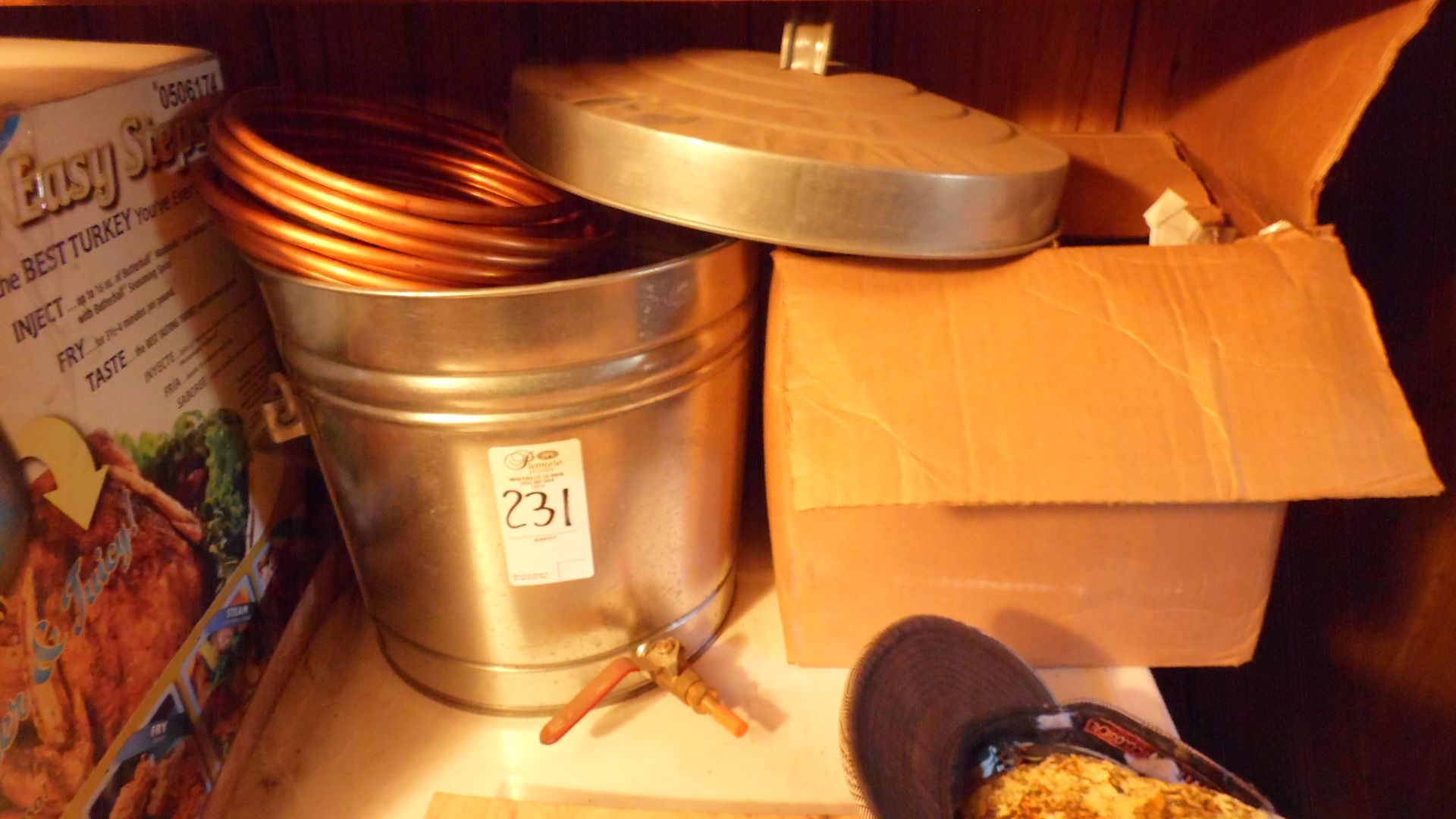 COPPER TUBING / PAIL