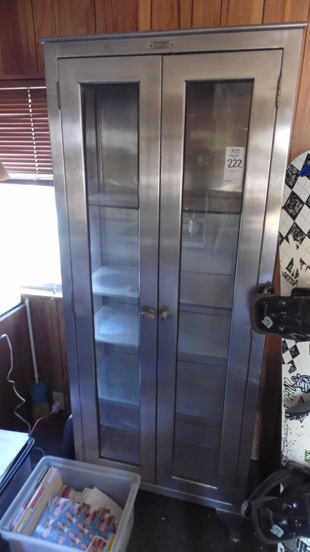 STAINLESS GLASS CABINET
