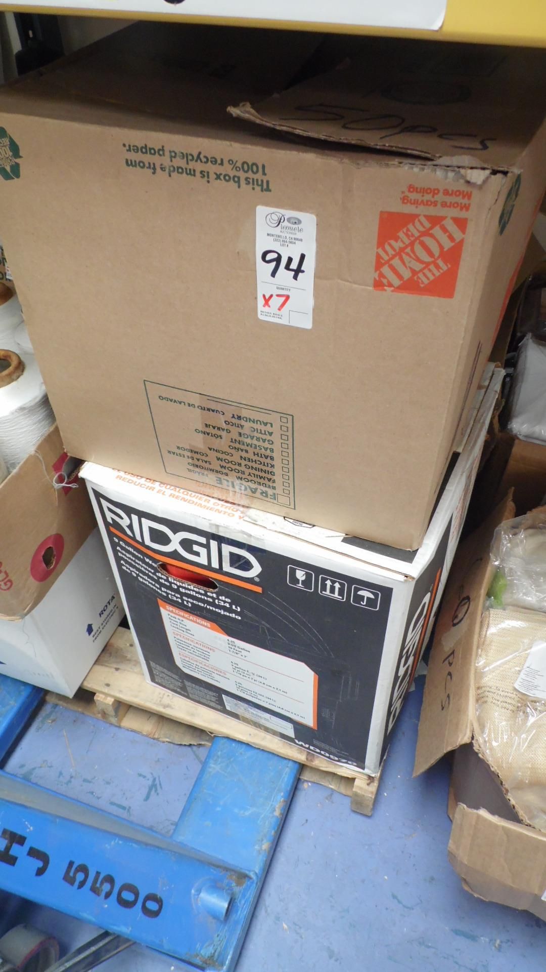 BOXES OF SEWING SPOOLS OF THREAD