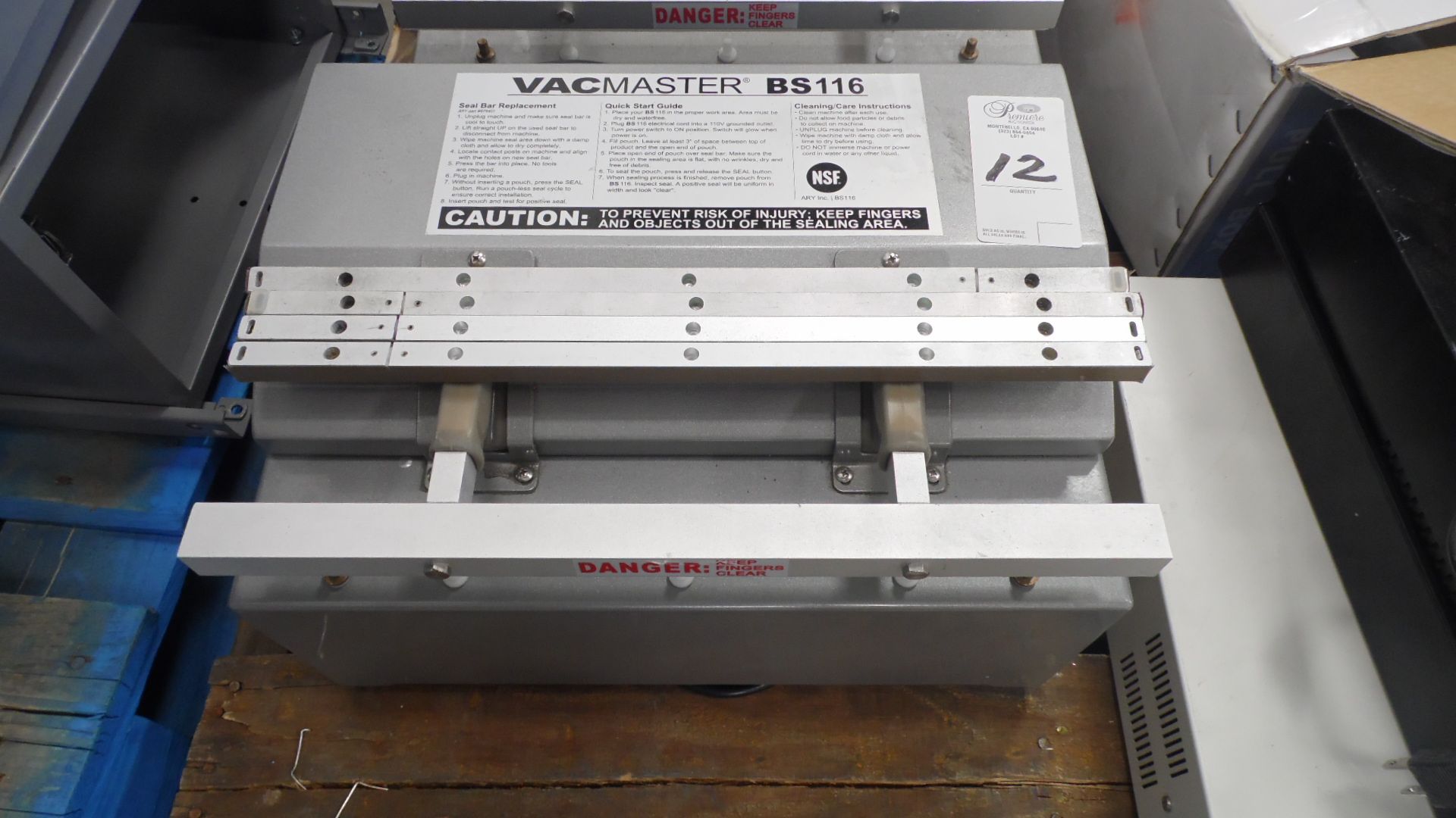 VALMASTER BS116 SEALER