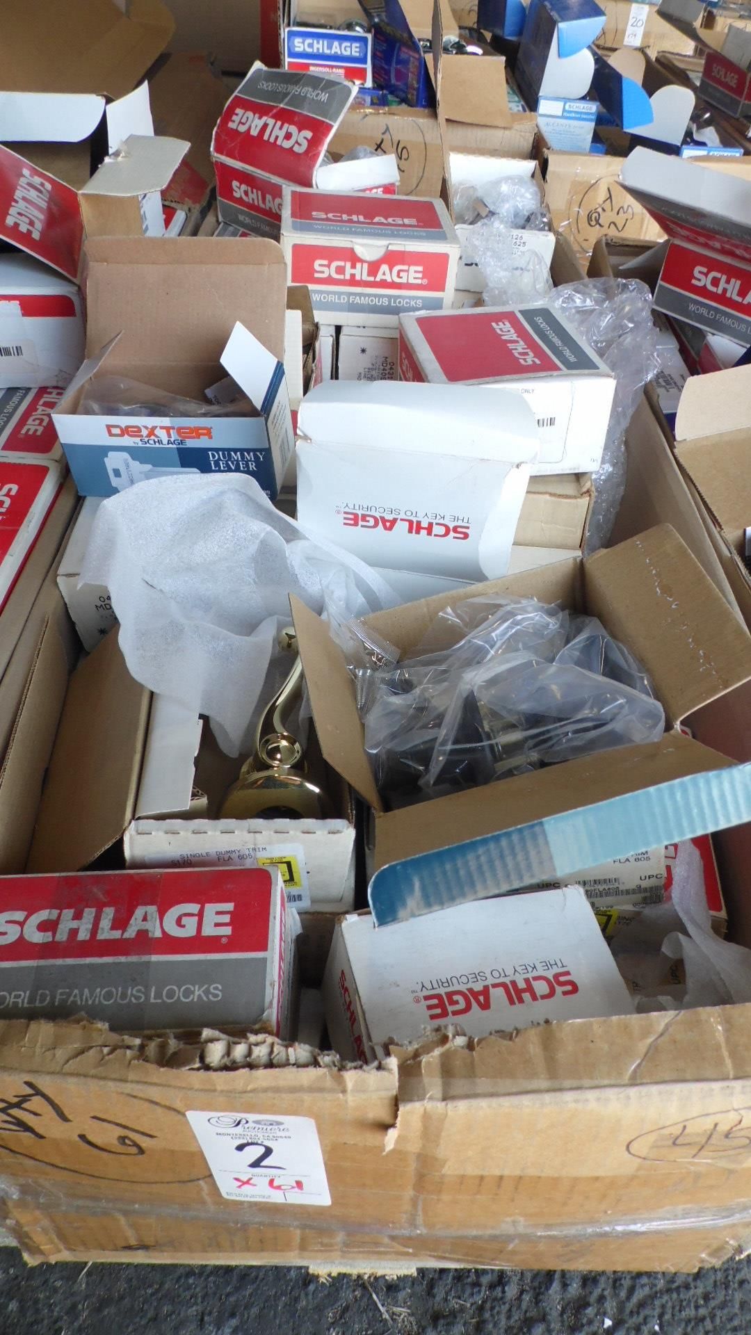 ASSORTED SCHLAGE PRIVACY DEADBOLTS