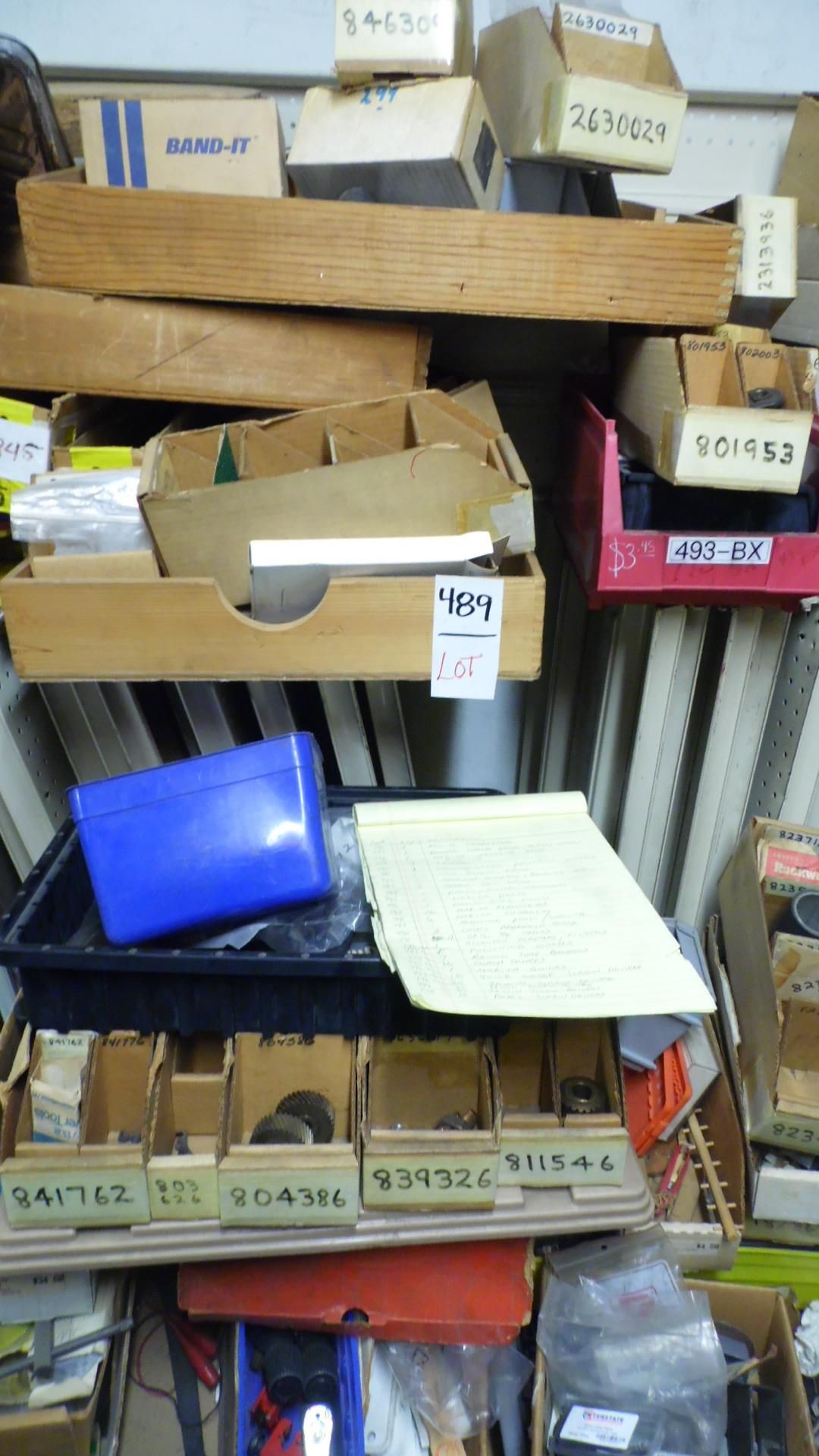 ASSORTED PARTS / SHELVING