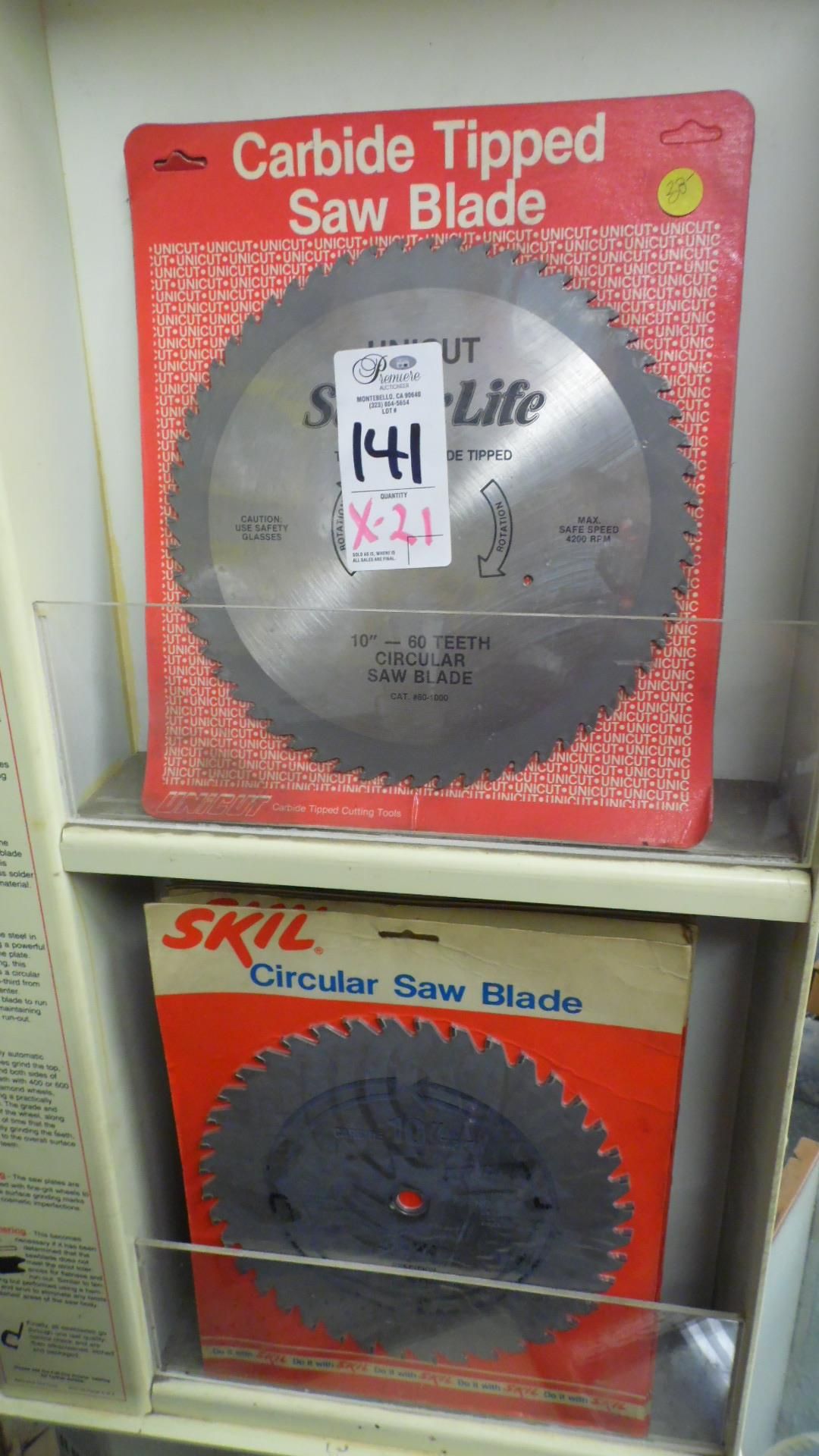 CARBIDE TIPPED SUPER LIFE 10" BLADES & SKIL