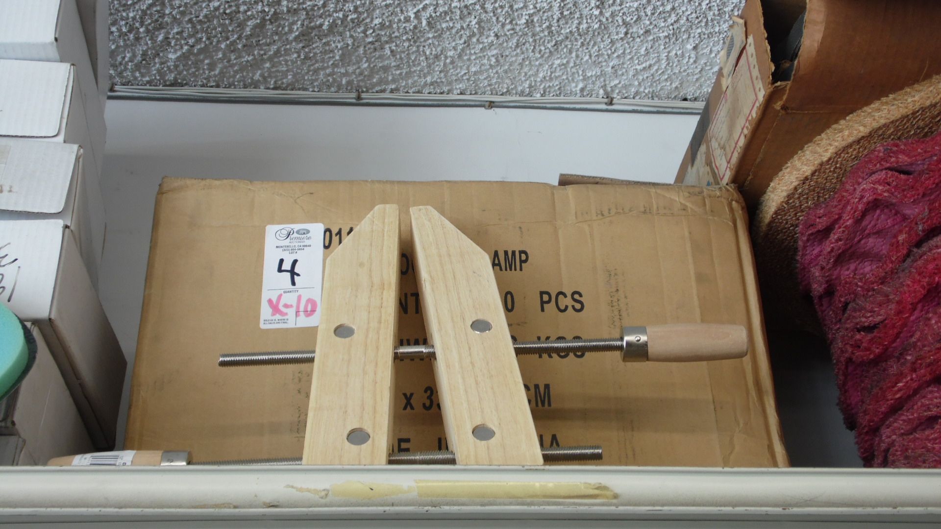 12" WOOD CLAMPS