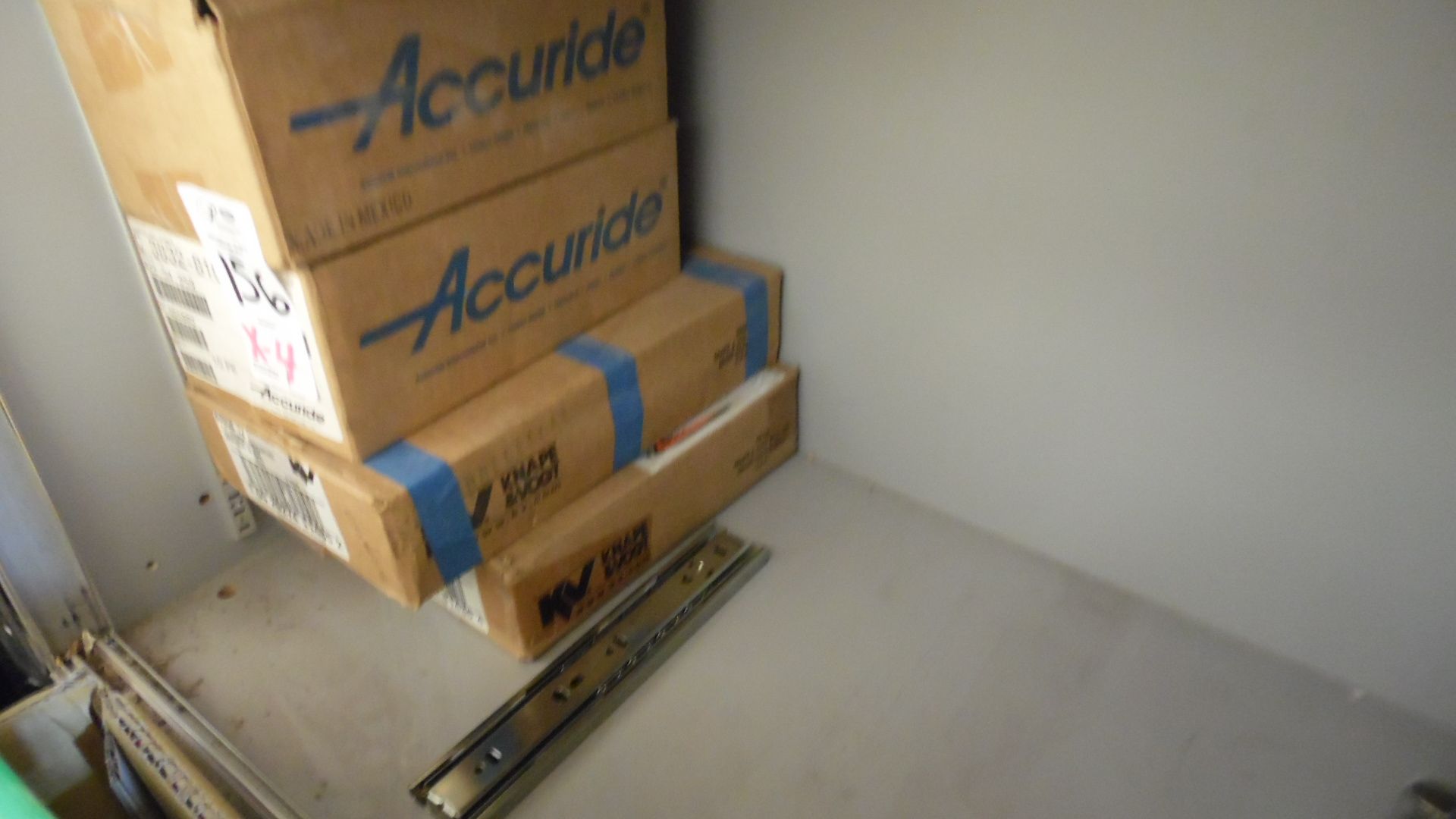 BOXES OF DRAWER SLIDES