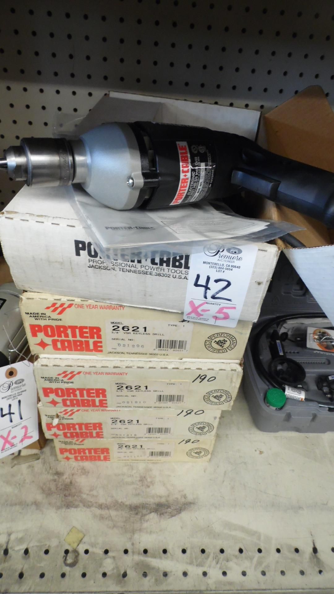 PORTER CABLE 3/8" VSR DRILL