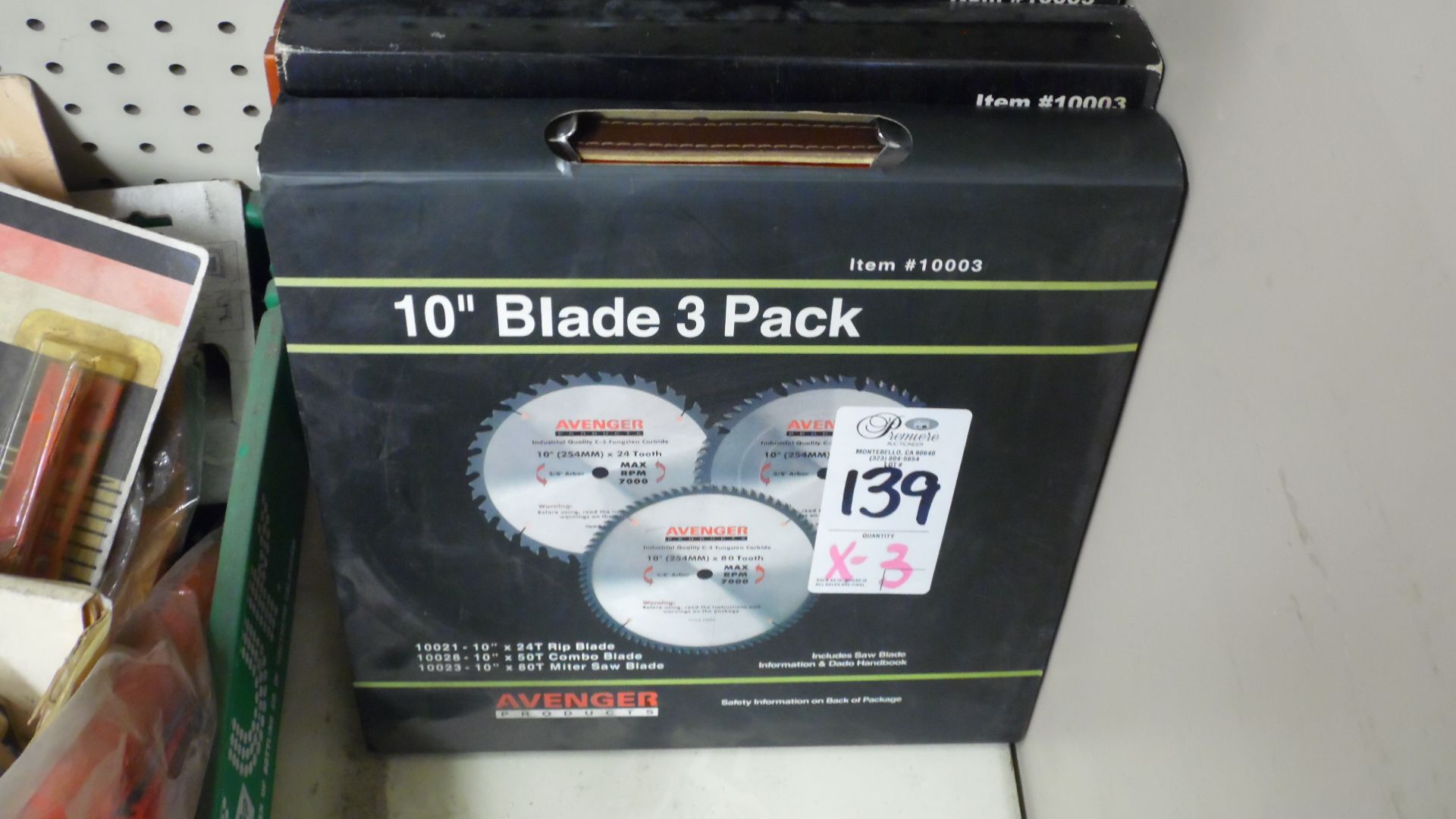 AVENGER 10" BLADES (3-PACK)