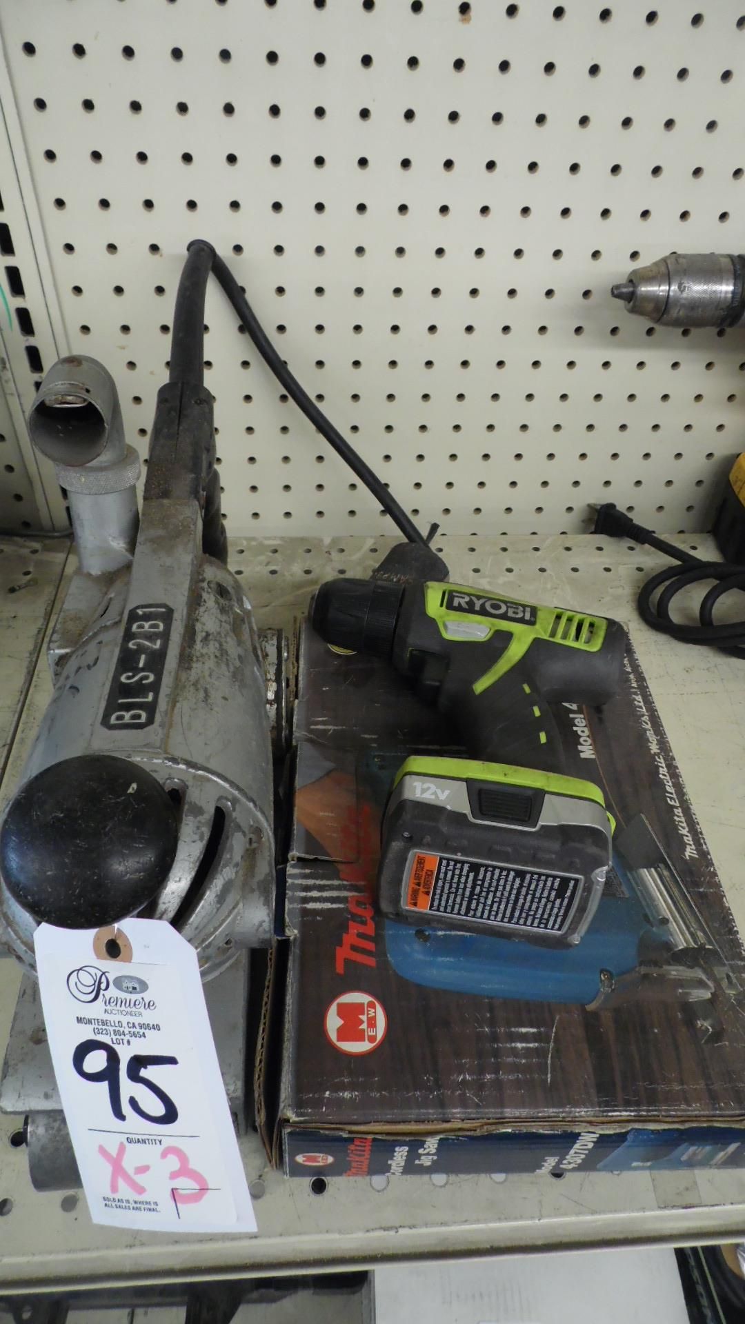 ASSORTED POWER TOOLS