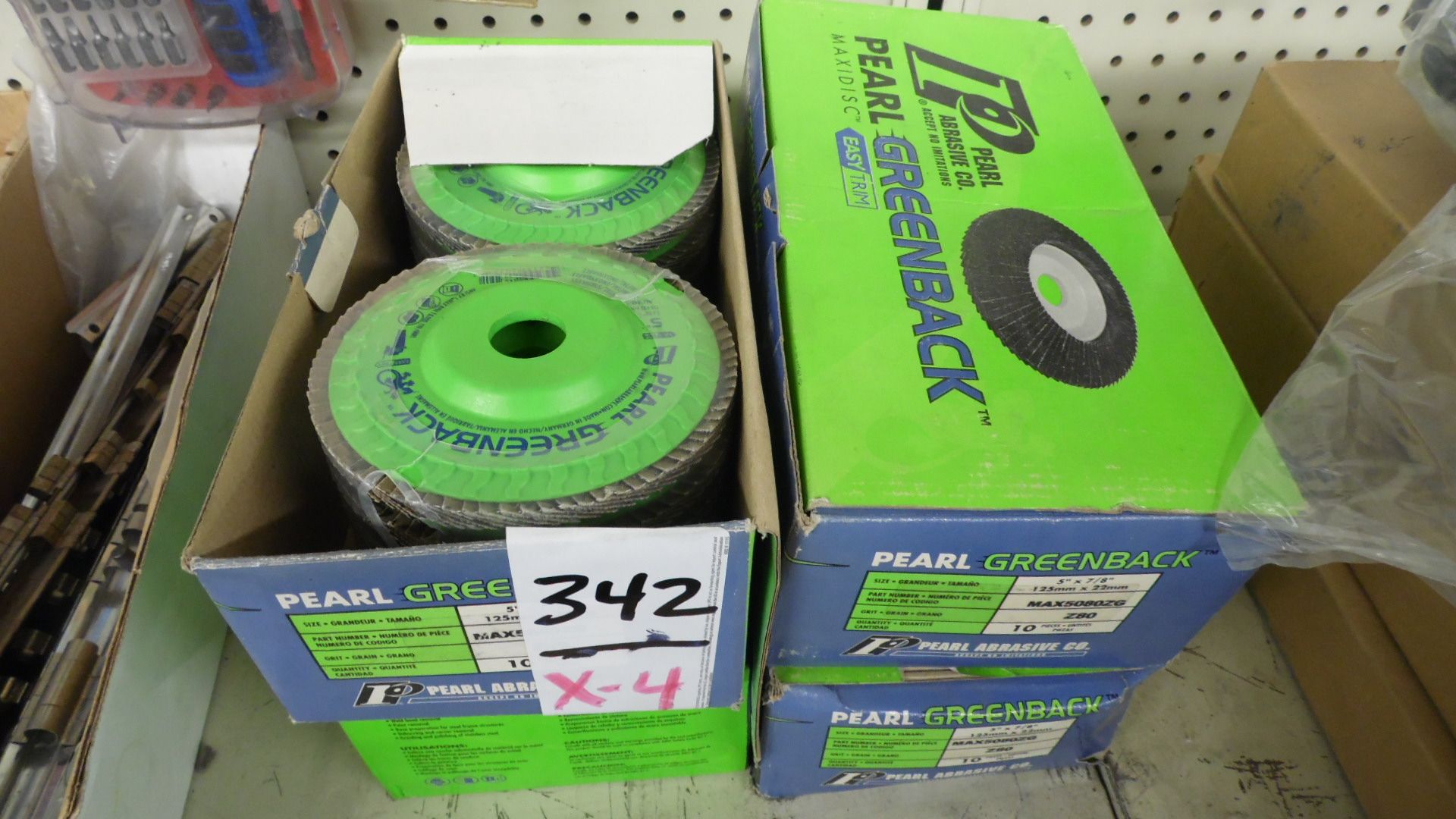 GREEN BACK ABRASIVE WHEELS