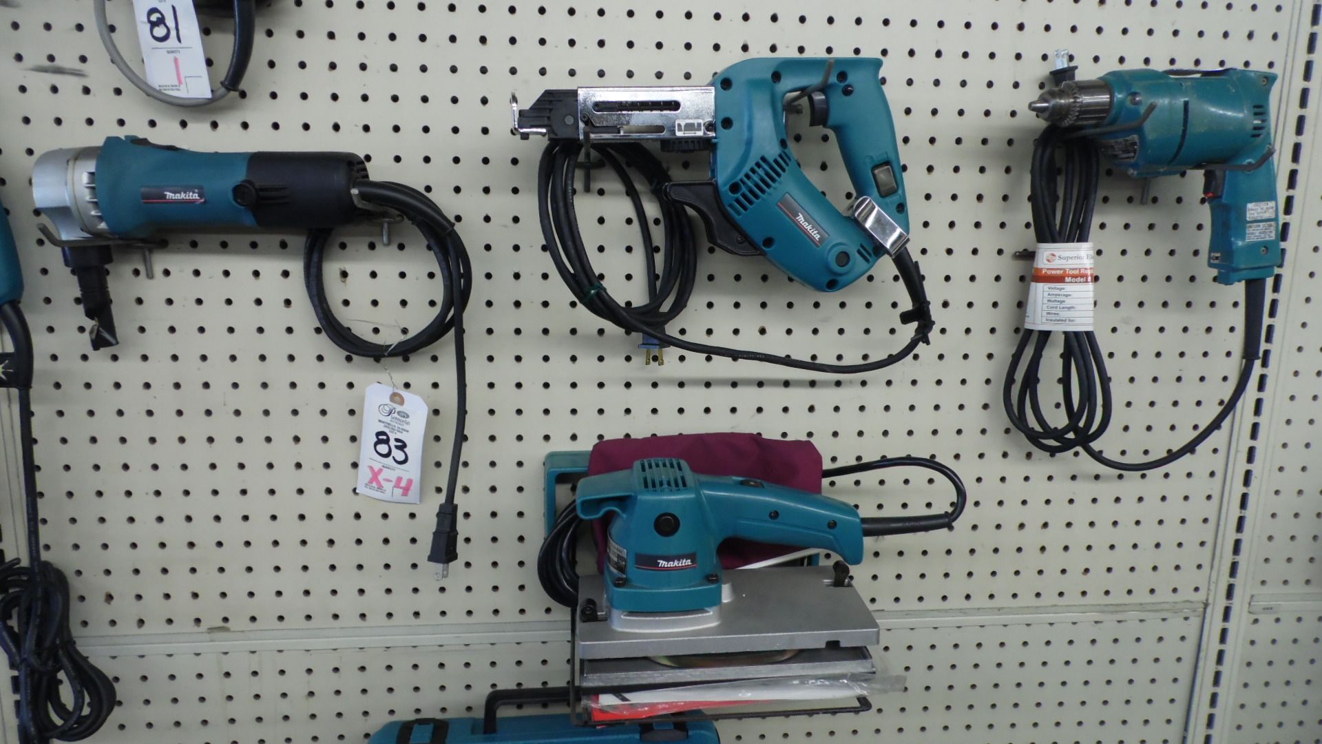 ASSORTED MAKITA POWER TOOLS