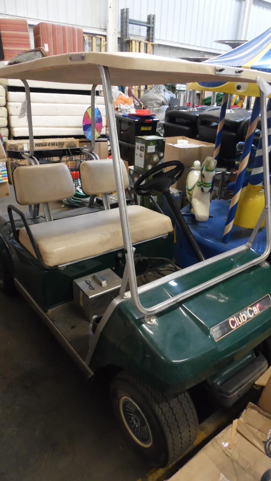 CLUB CAR GOLF CART w/ CHARGER