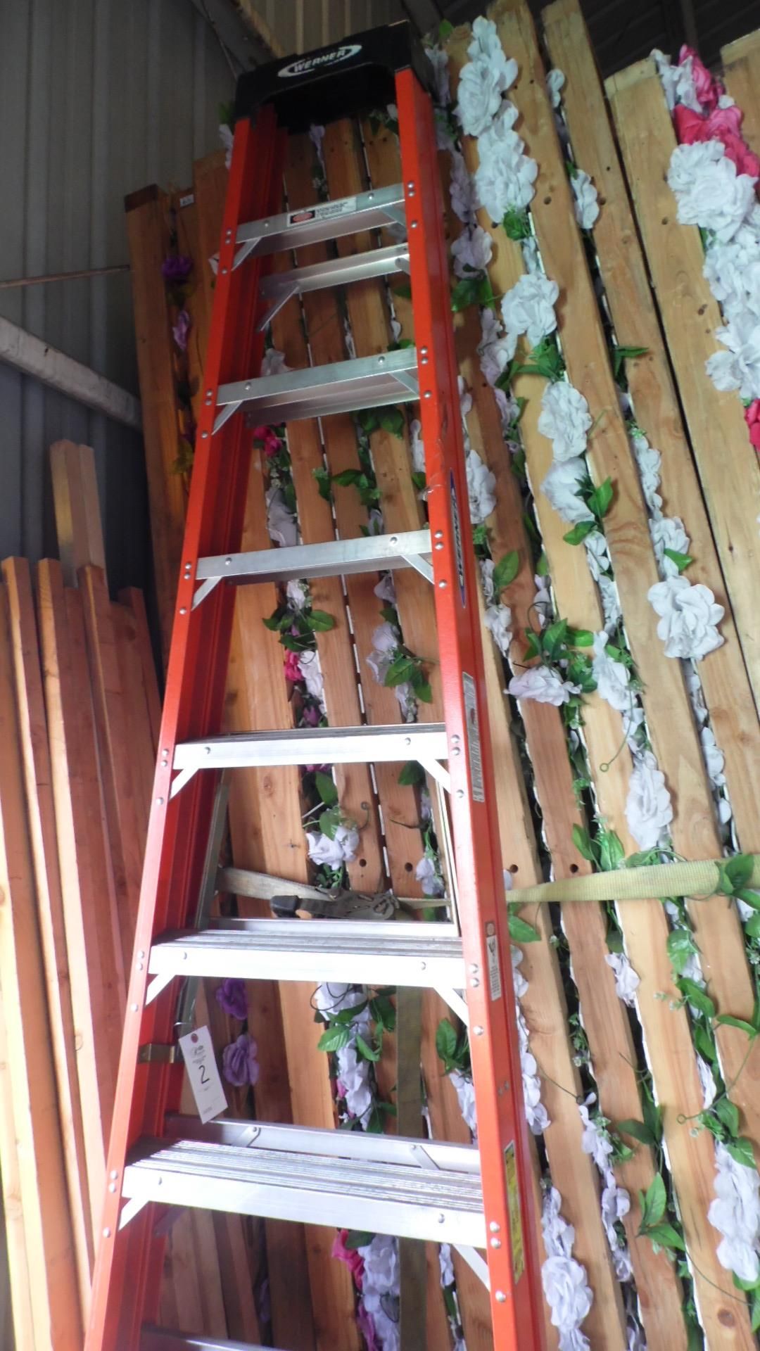 WERNER ORANGE 10 FT. LADDER