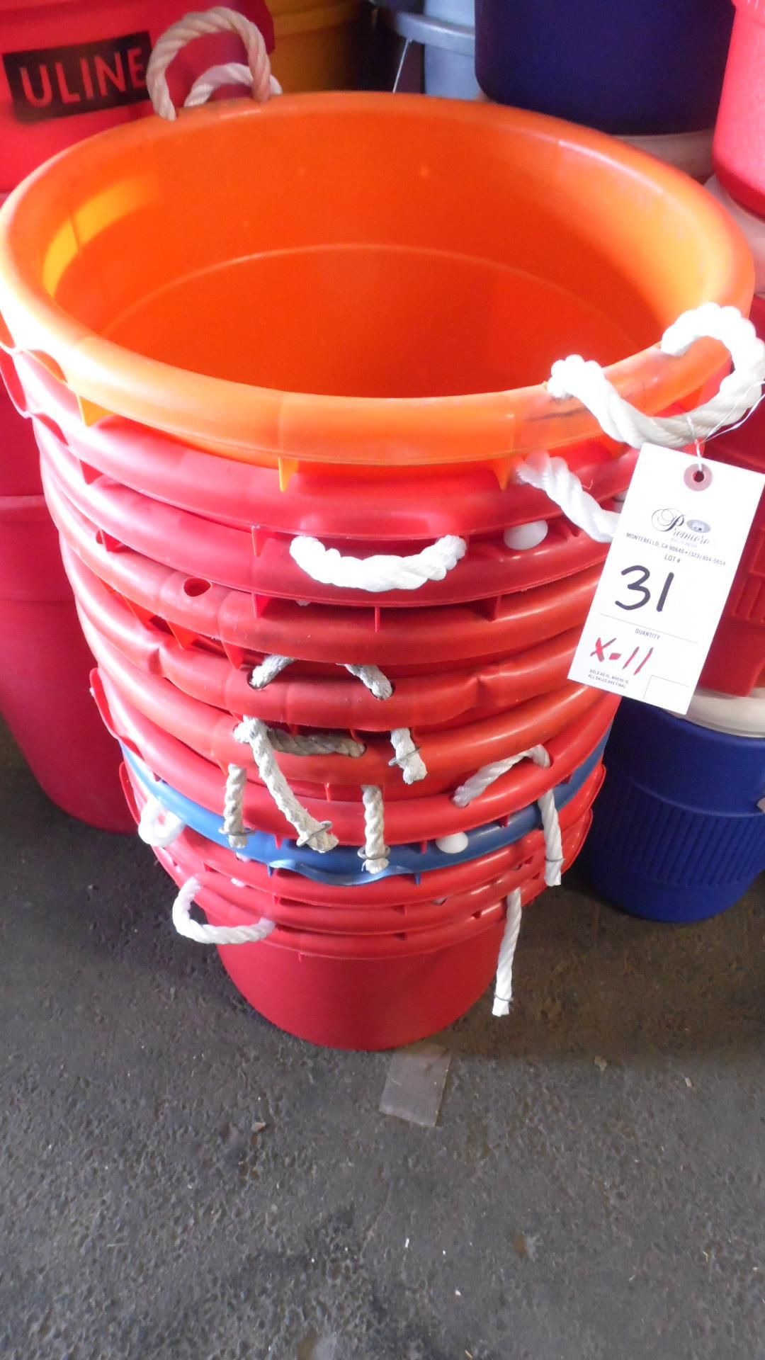 BUCKETS w/ ROPE HANDLES