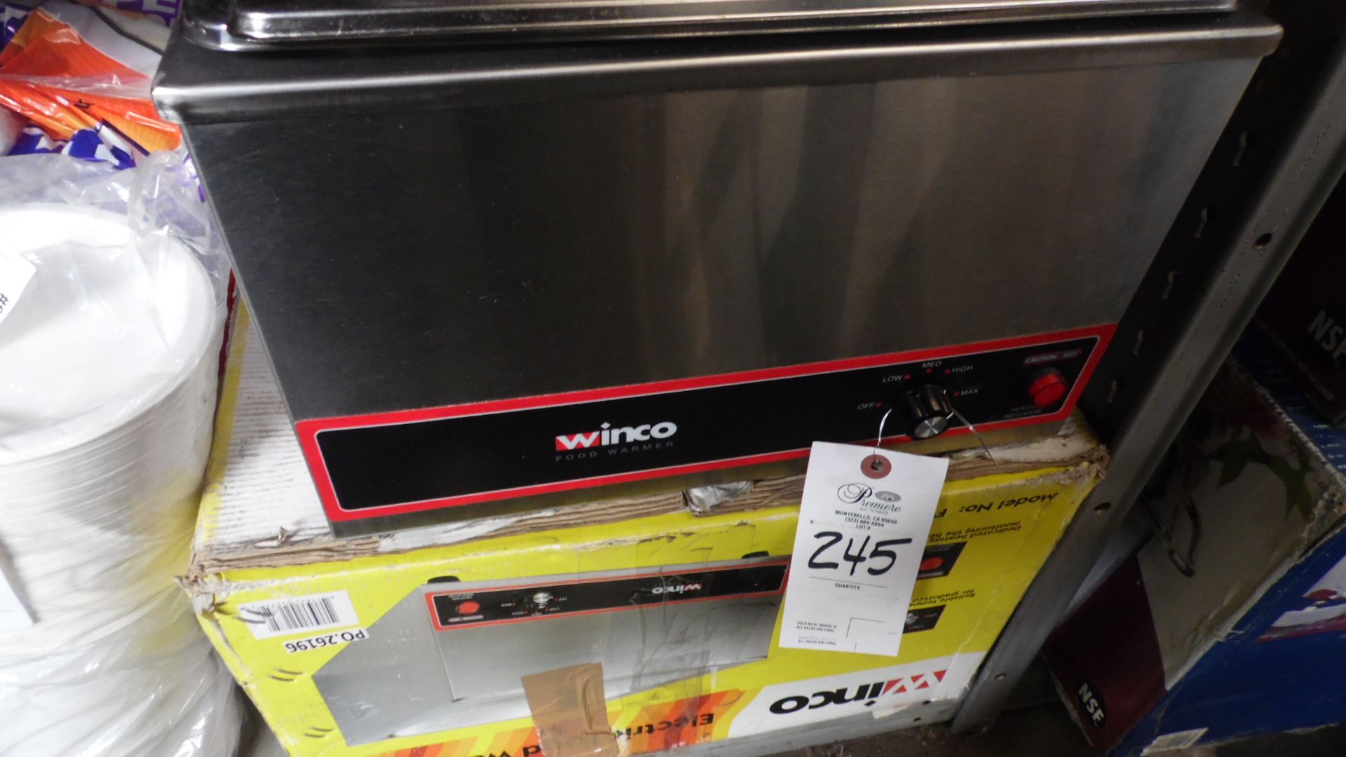 WINCO FOOD WARMER