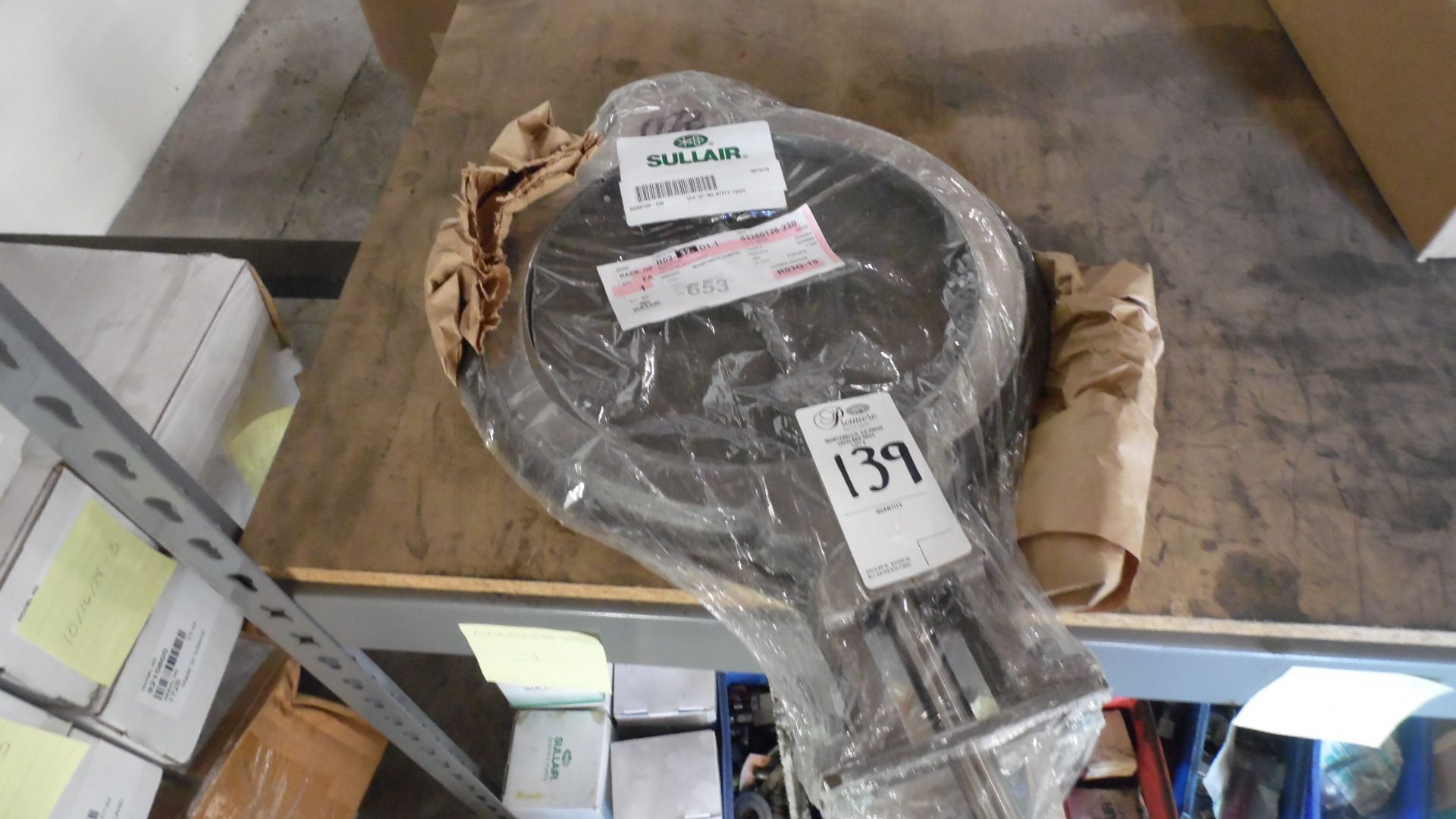 SULLAIR 10" BUTTERFLY VALVE