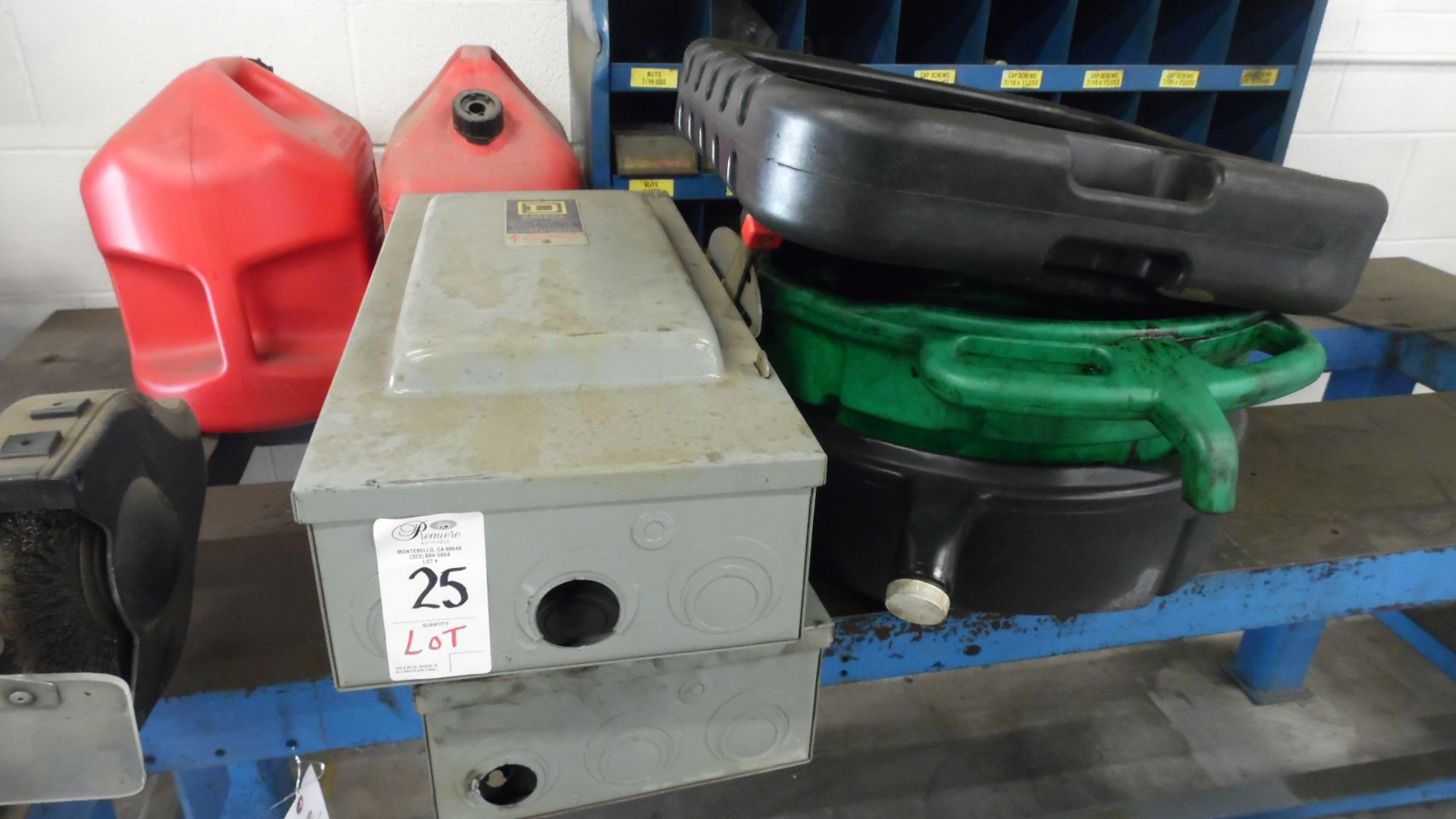 ELECTRICAL BOXES / GAS CANS / OIL PANS