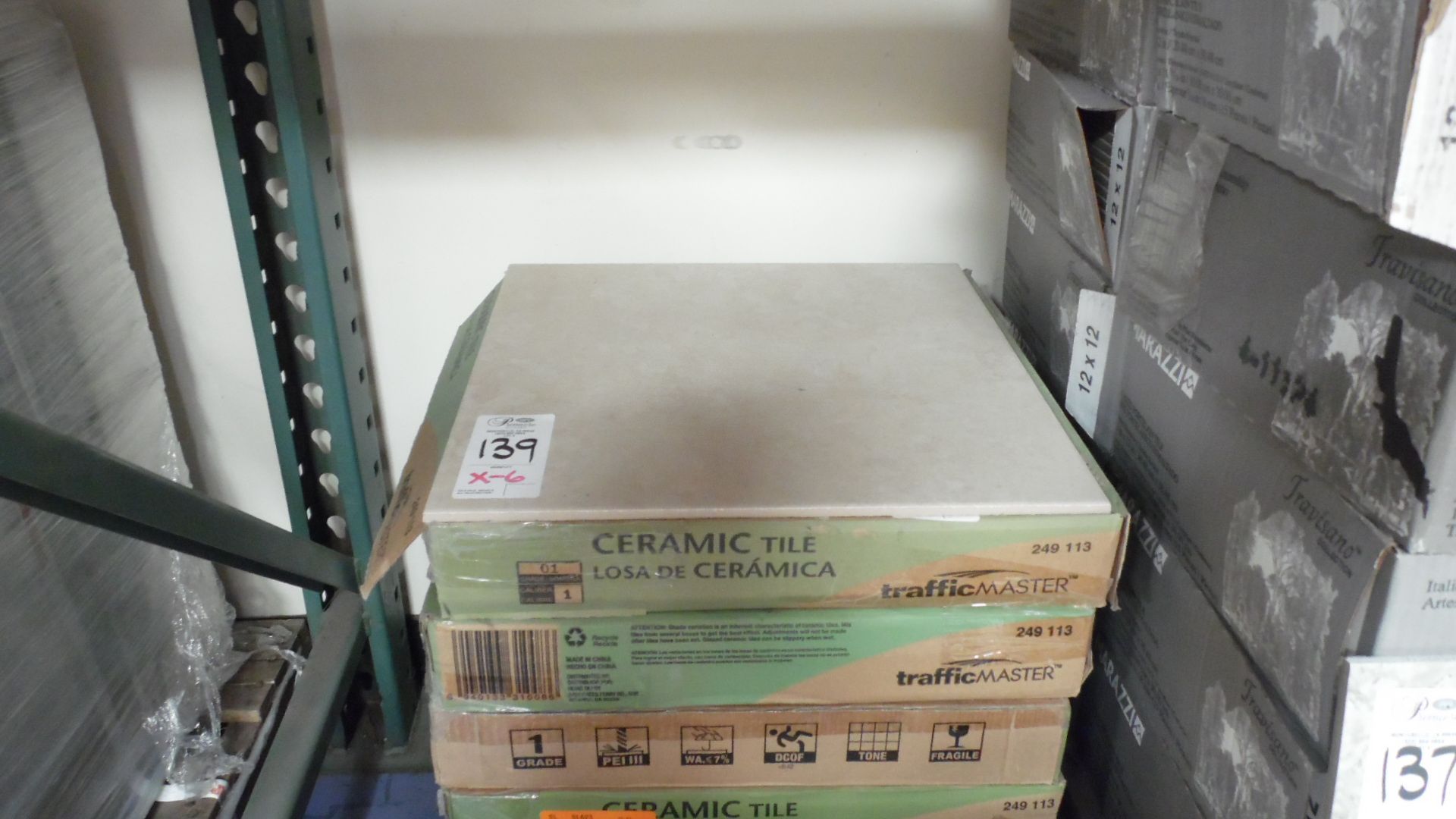 BOXES OF CERAMIC TILE