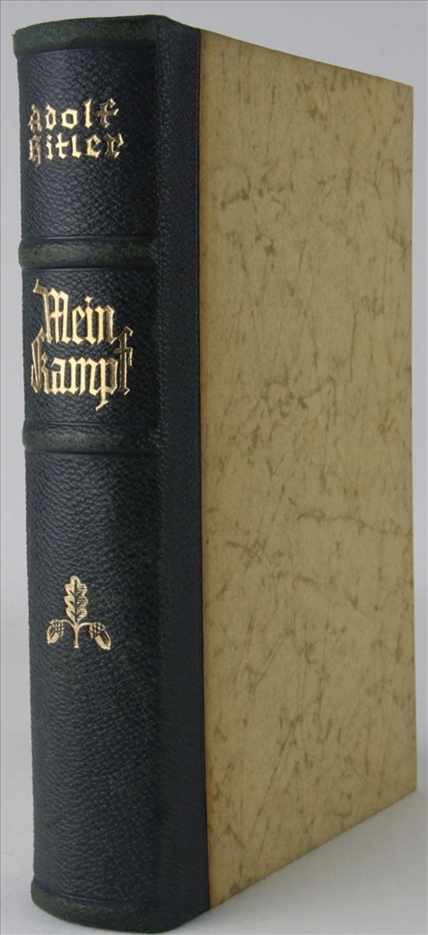Adolf Hitler Mein Kampf. Hochzeitsausgabe. Eher Verlag 1937. MIt Widmung auf Vorsatz.