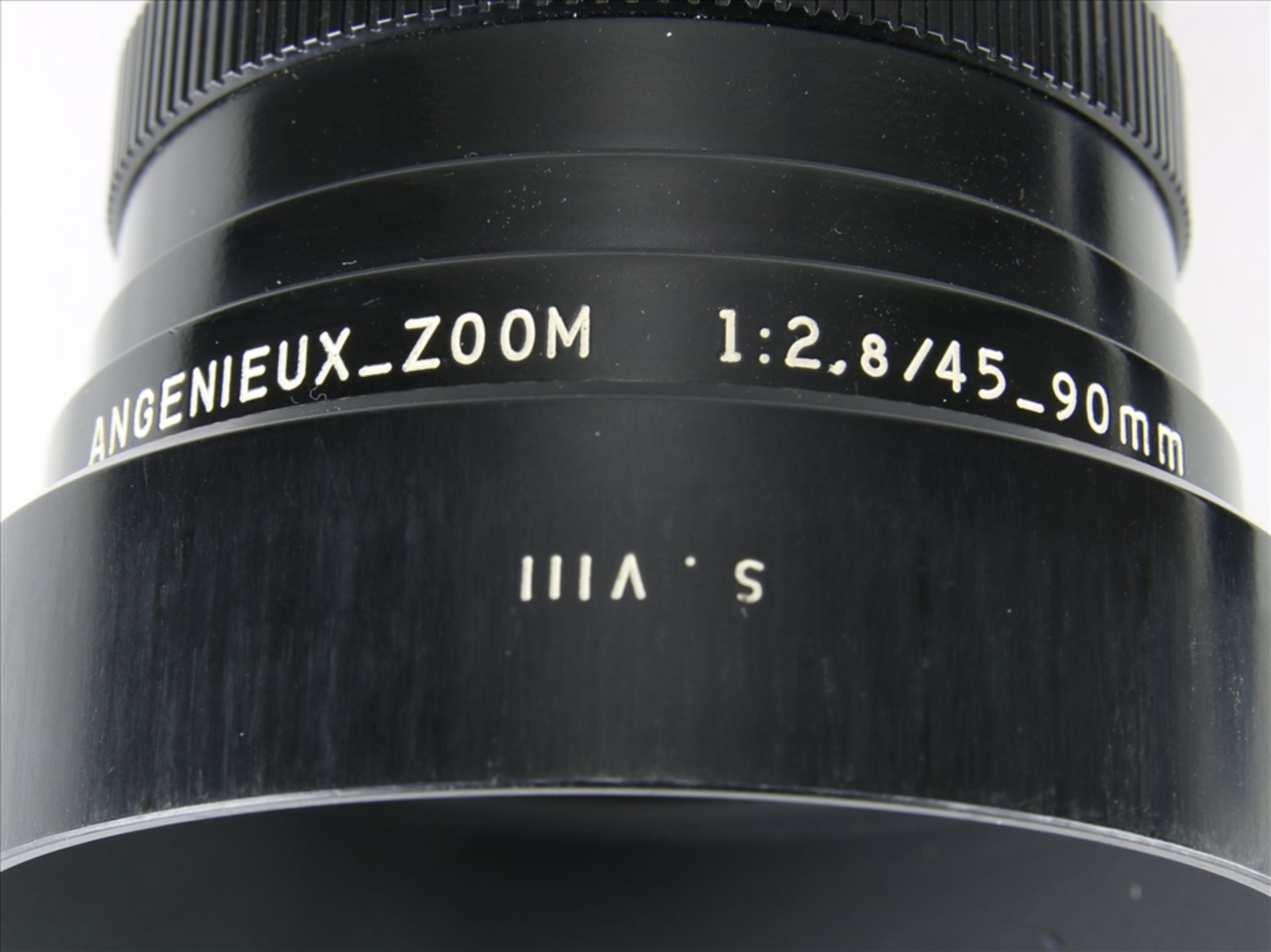 Leica Objektiv Angenieux France für Leitz - Leicaflex. 1:2,8 / 45 - 90 mm. Nicht geprüft. - Bild 3 aus 5