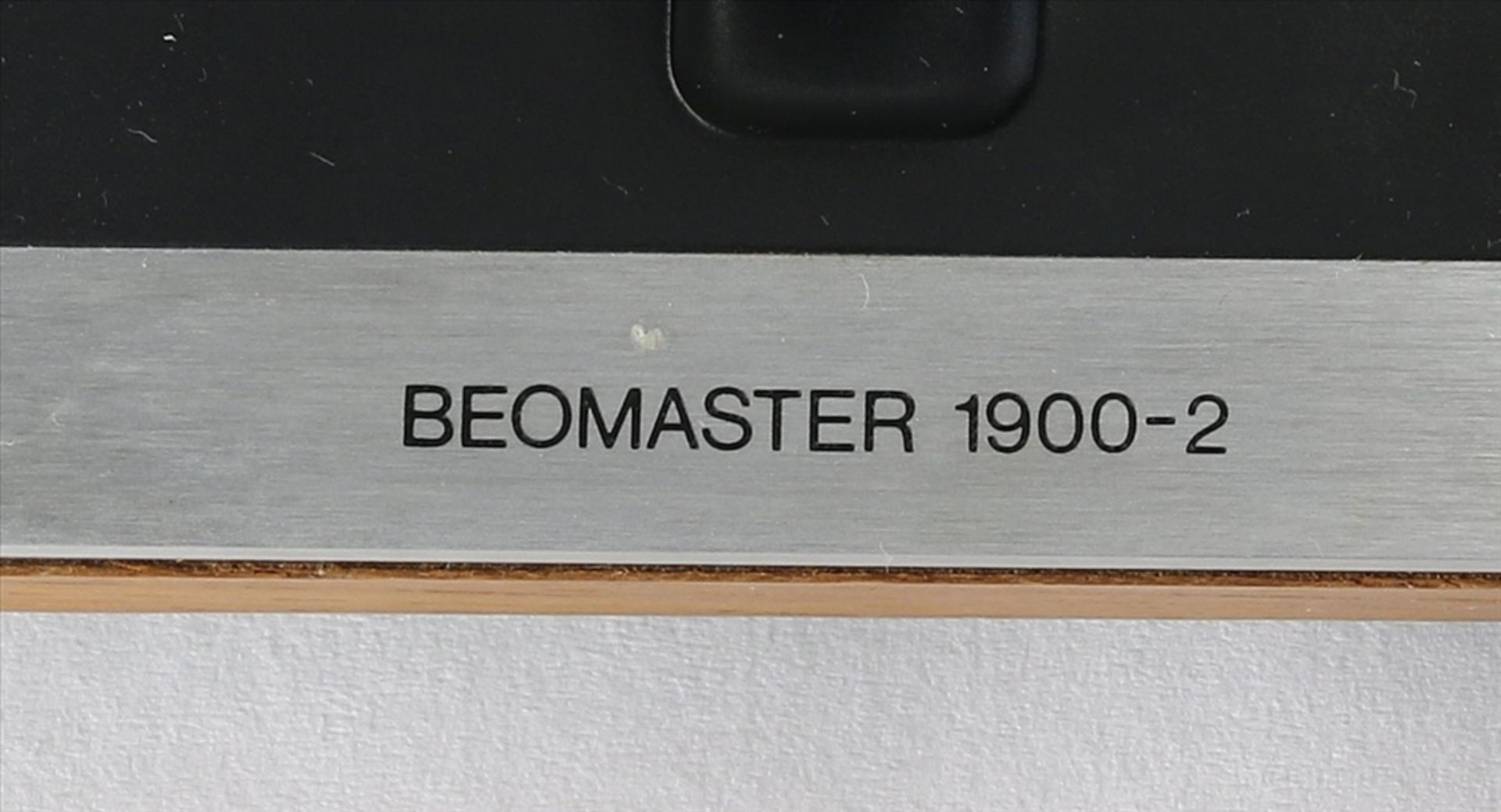 Bang & Olufsen Anlage Beomaster 1900-2 mit zwei Boxen Beovox S 4500. Hat beim Einlieferer - Bild 3 aus 7