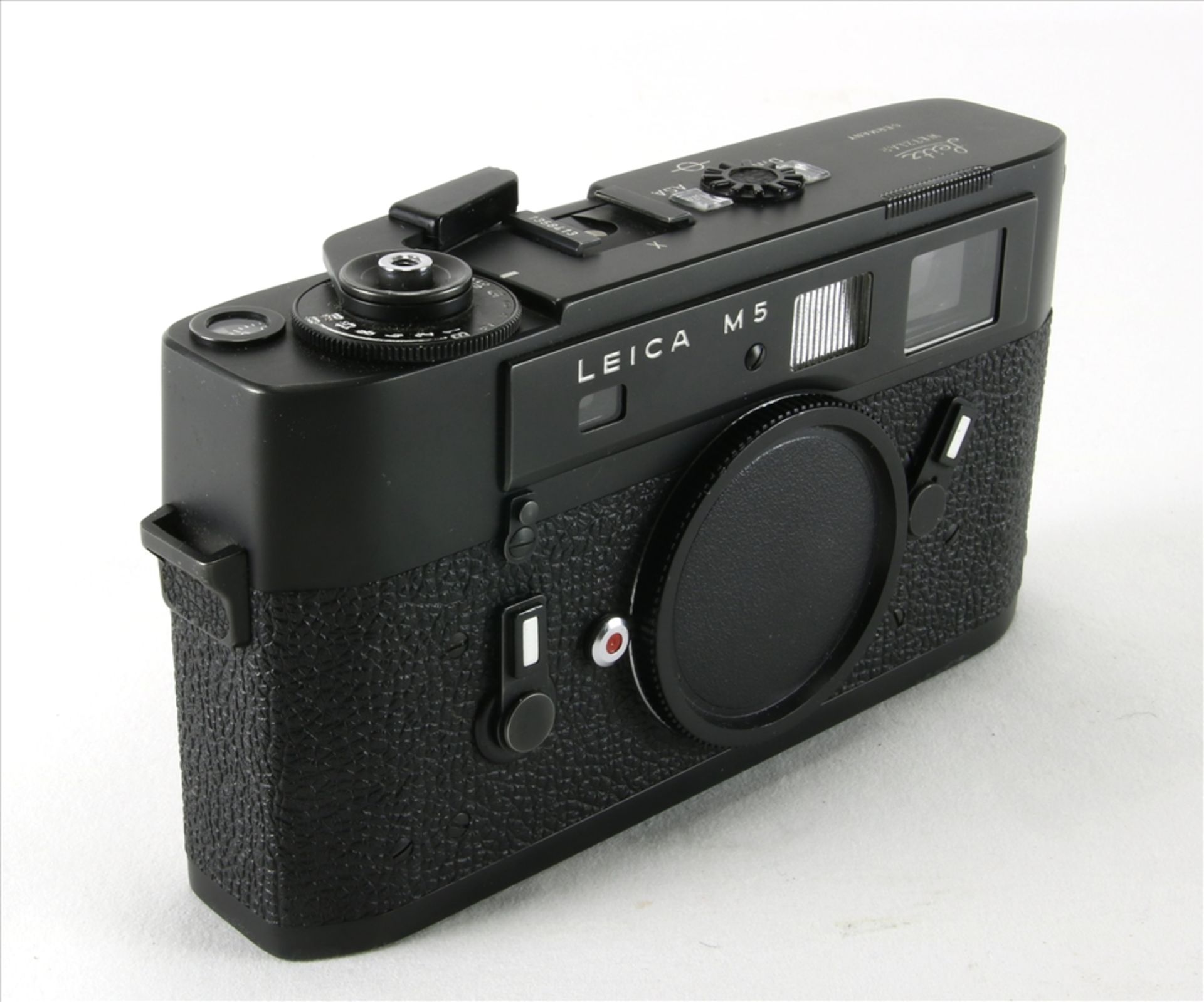 Leica M5 Body in Leitz Wetzler Ledertasche. Nummer 1358413. Nicht geprüft. - Bild 2 aus 5