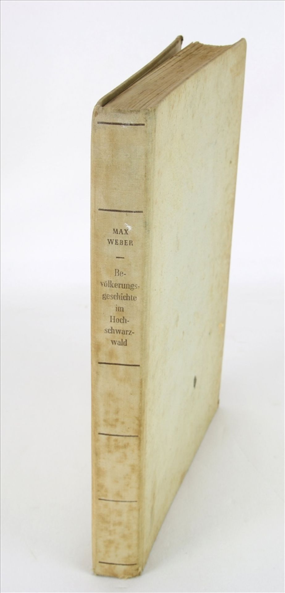 Bevölkerungsgeschichte im Hochschwarzwald Autor: Max Weber. Verlag Rombach & Co., Freiburg im