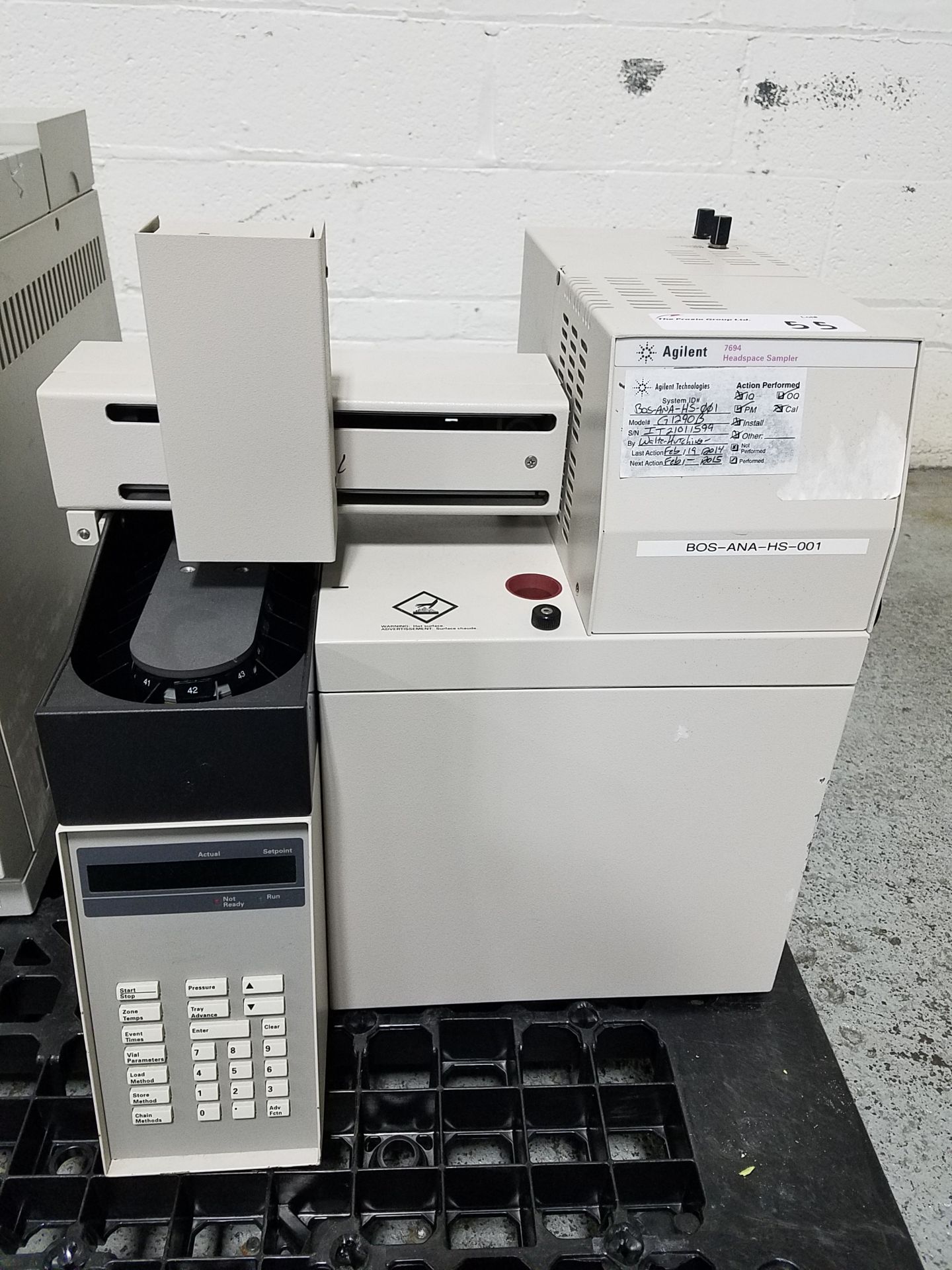 Agilent Headspace Sampler, model 7694, 44-station.