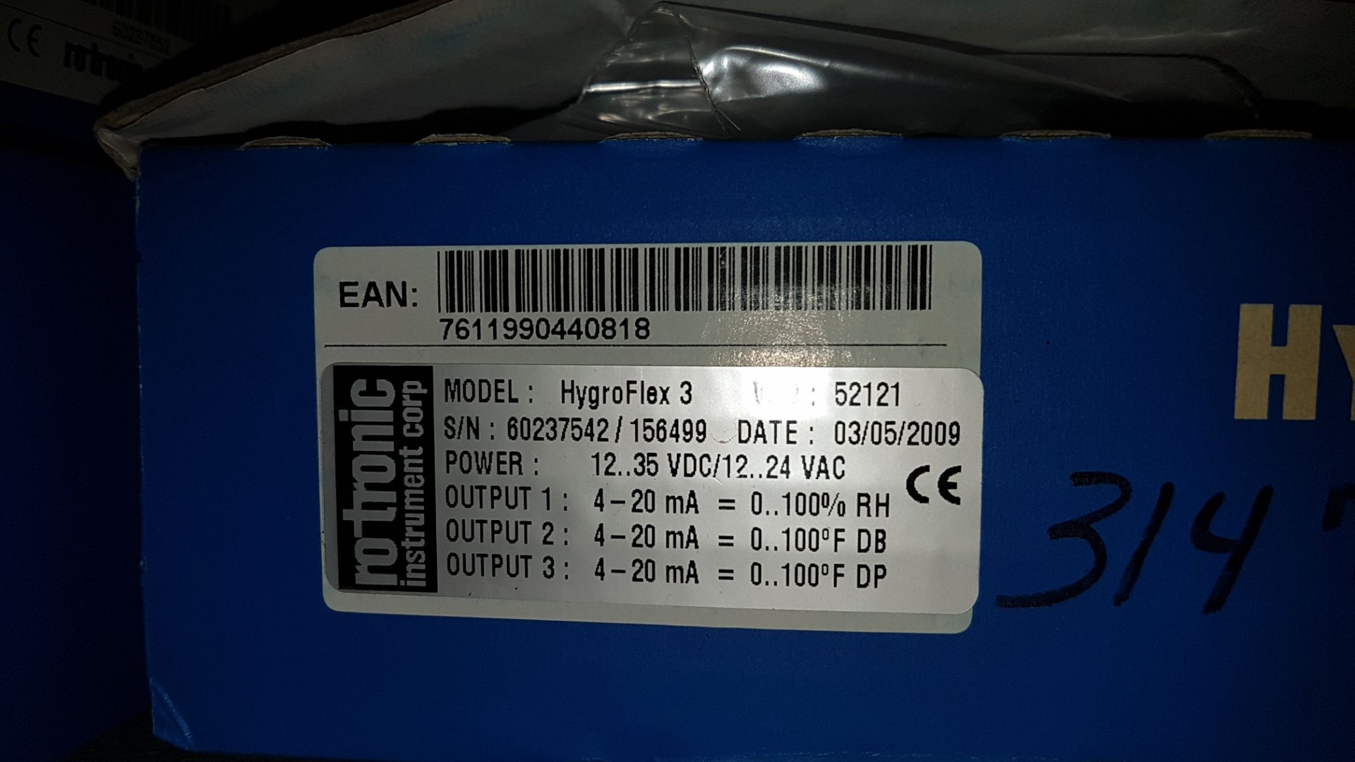Lot of (4) Rotronic Humidity Transmitters, Model Hygroflex 3, brand new in box. - Image 5 of 5