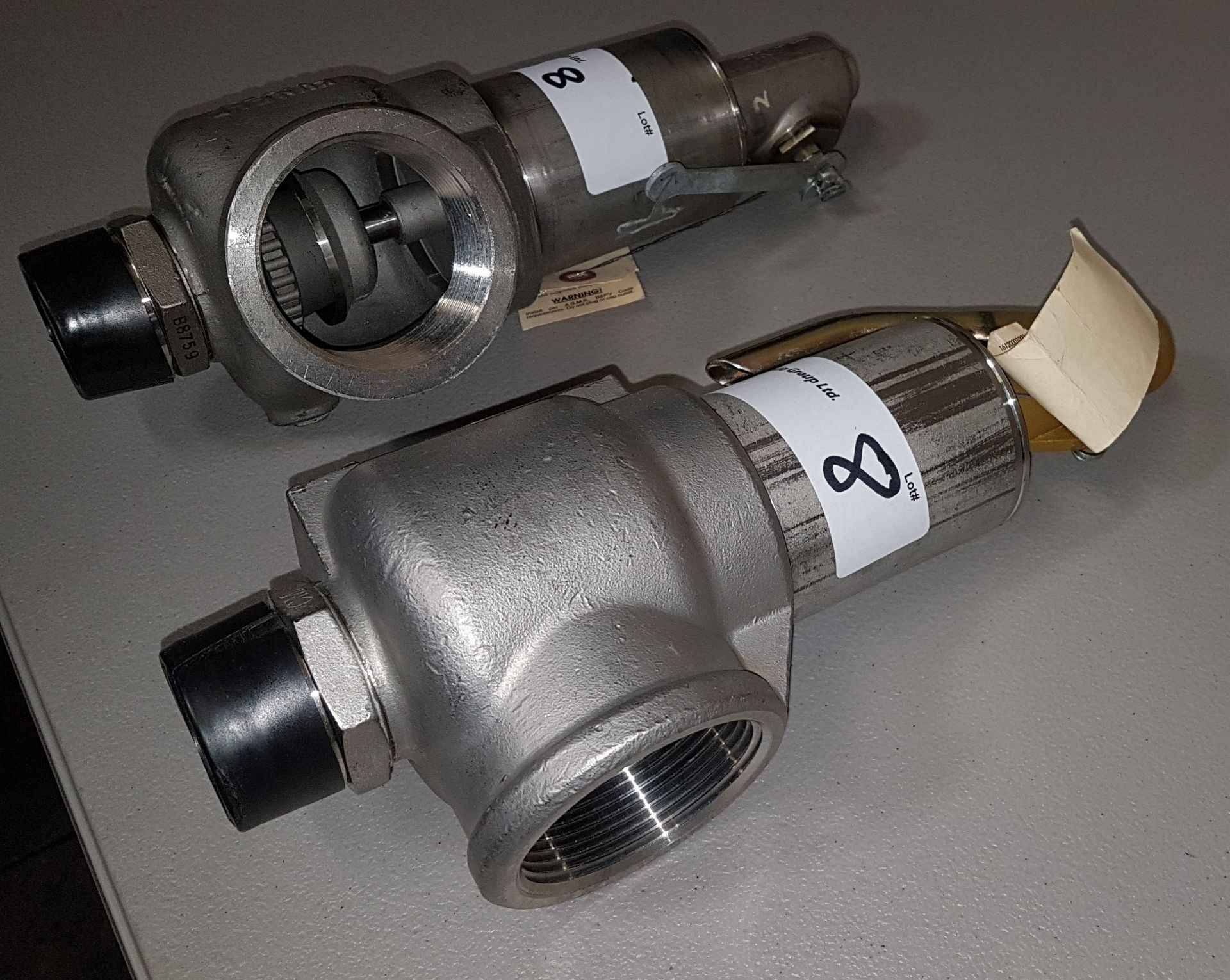 Lot of (2) Kunkle Valve pressure release valves, set for 30 psig. - Image 8 of 8