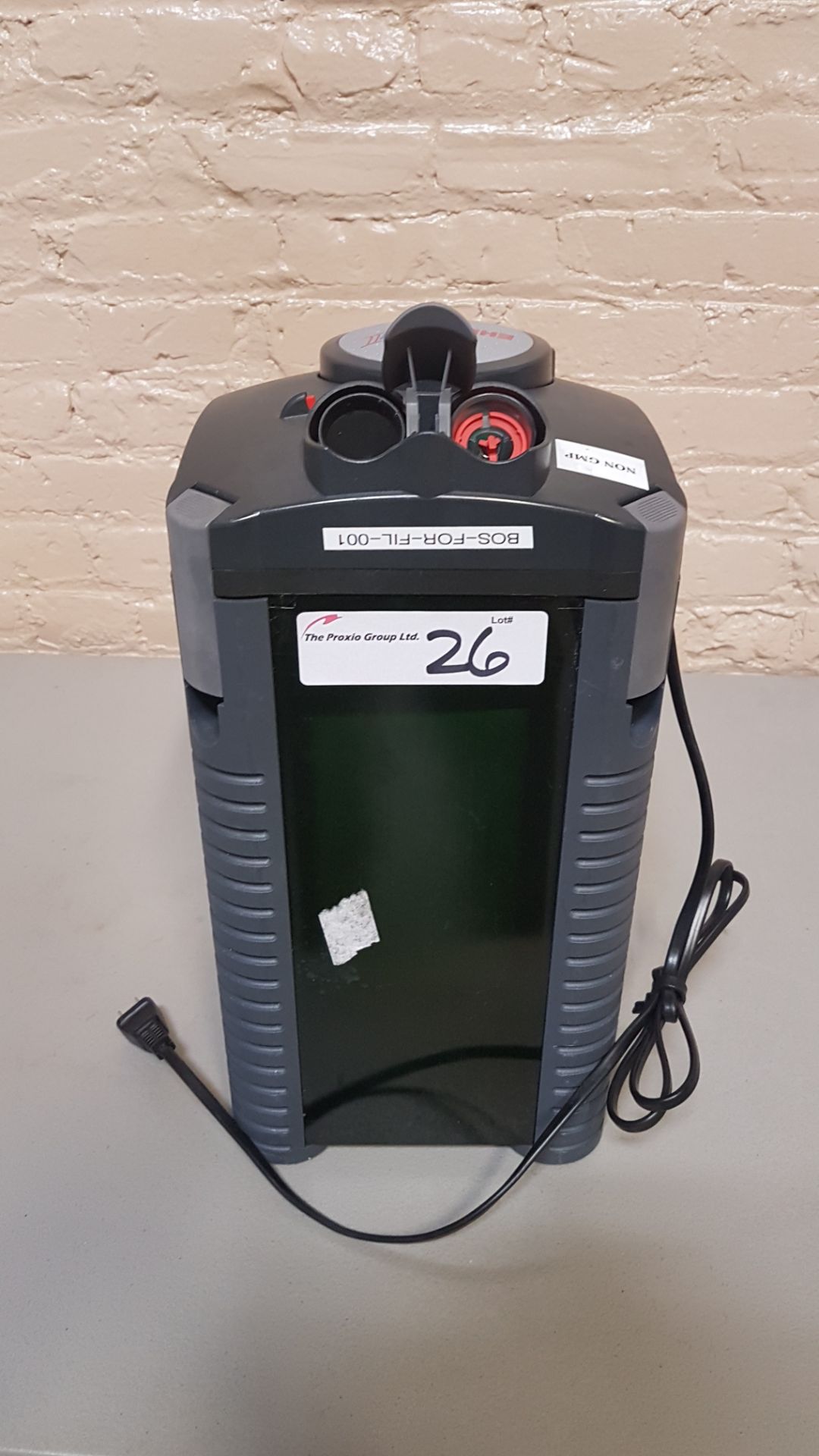 Eheim external filter, model 202838, 120 volt.