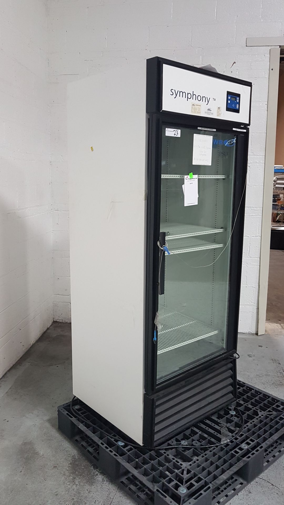 VWR Symphony freezer, model SCLP-26, 26" W x 24" D x 52"H, 115 volt. - Image 2 of 9