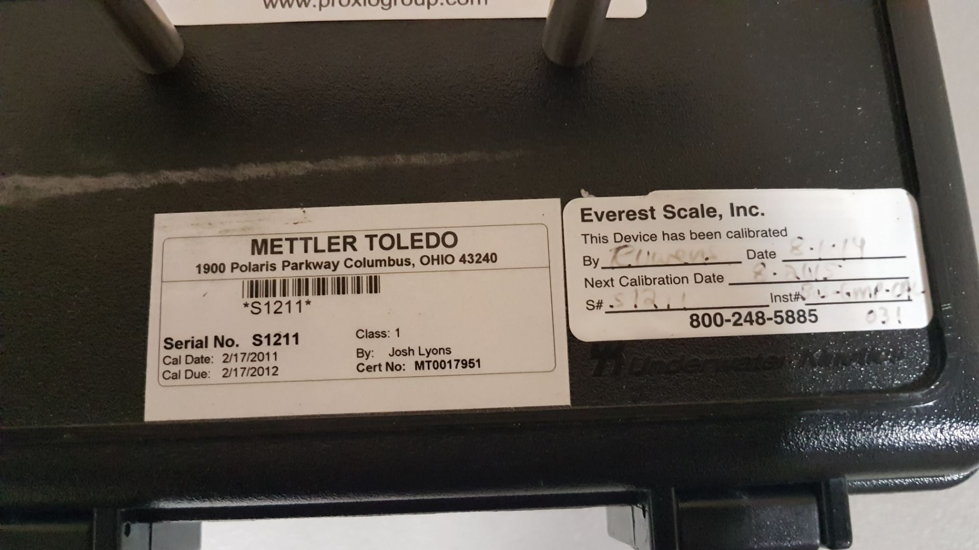 Mettler-Toledo 10 kg calibration weight. Stainless Steel - Image 5 of 6