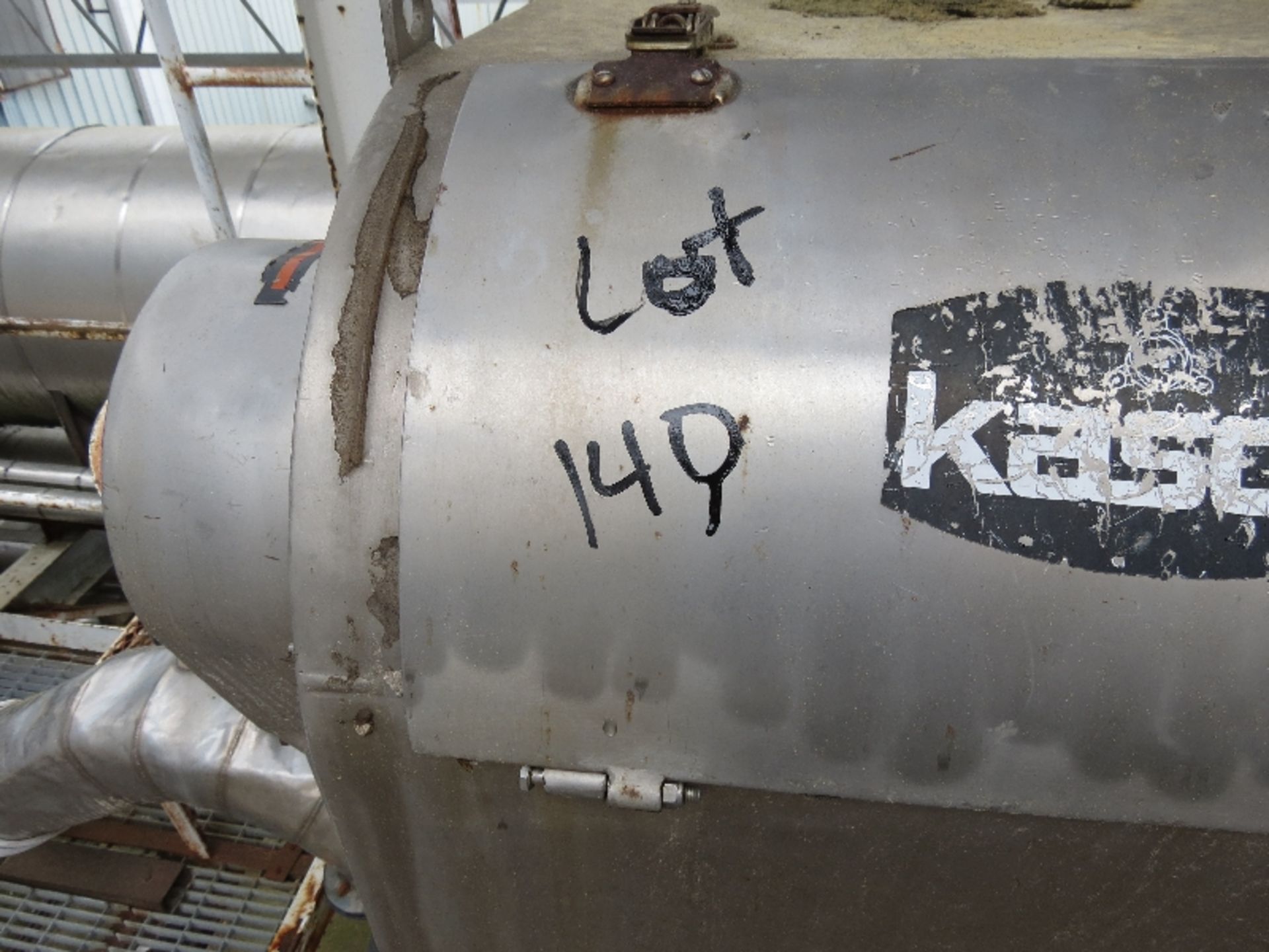 Kason Centri Sifter - Stainless Steel Construction 3HP - Image 4 of 4