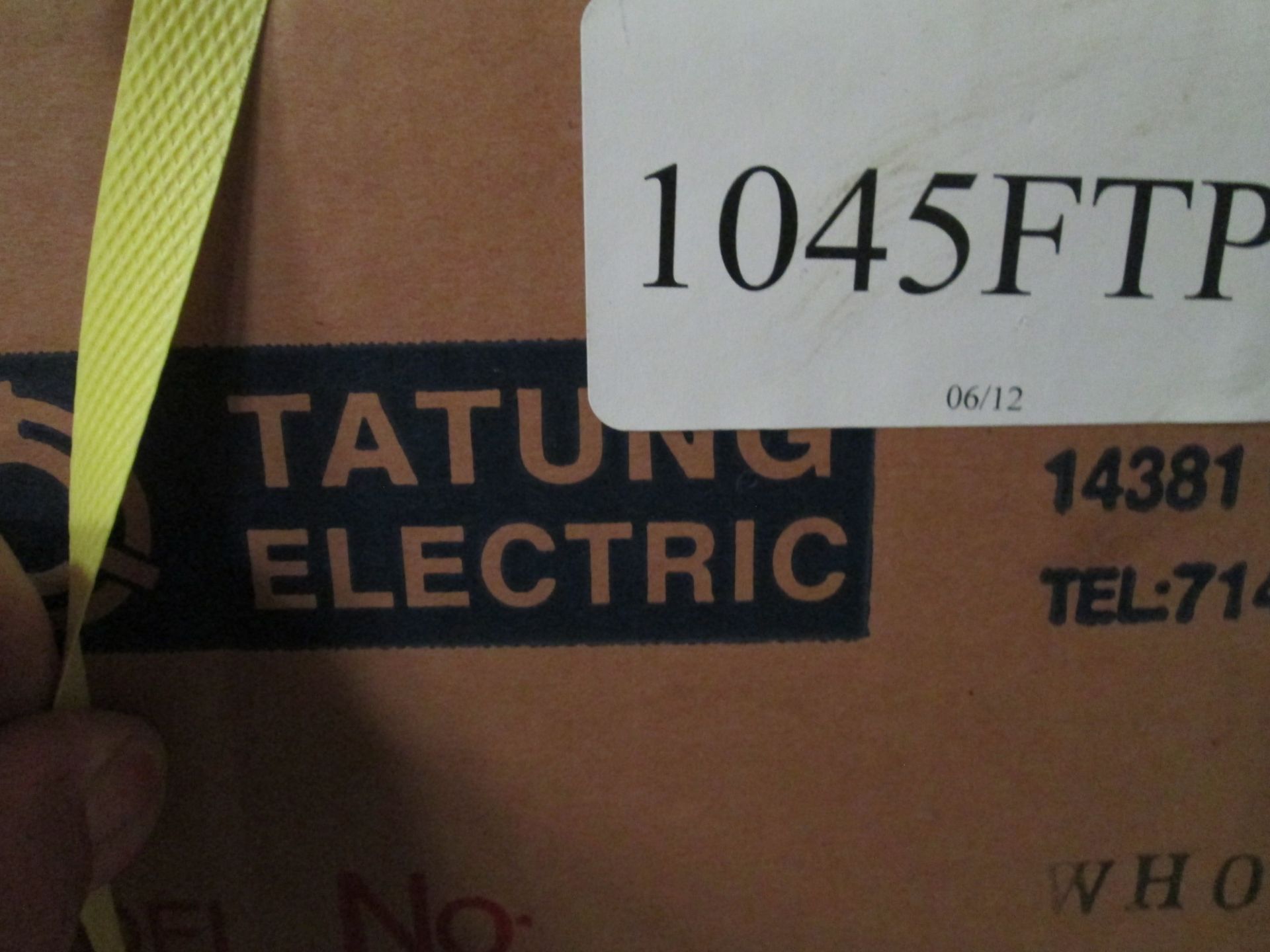 Unused Tatung Electric 10 HP Electric Motor - Image 2 of 5