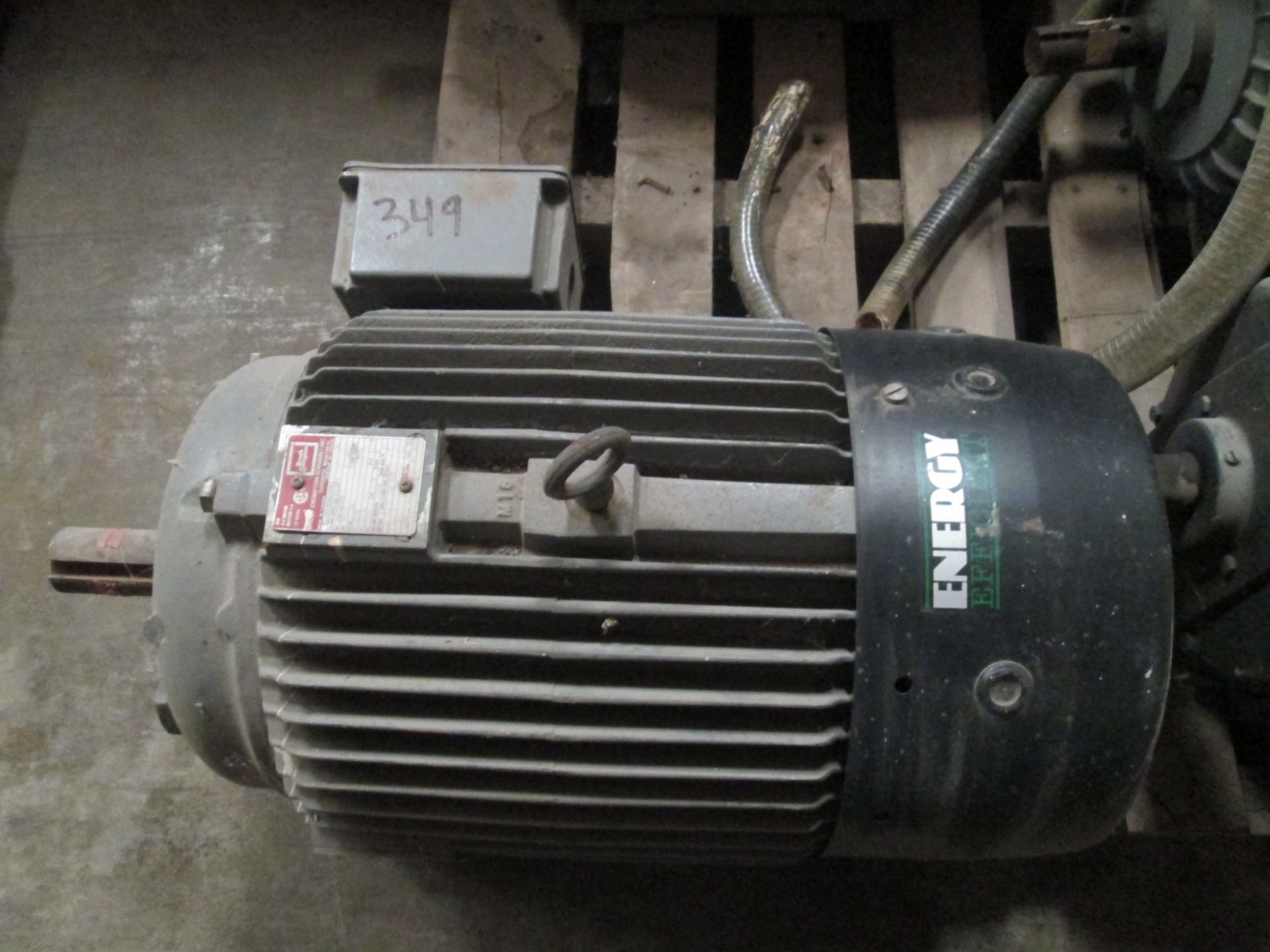 20 HP Brook Compton Electric Motor Frame F286T - RPM: 1165 - Image 3 of 5