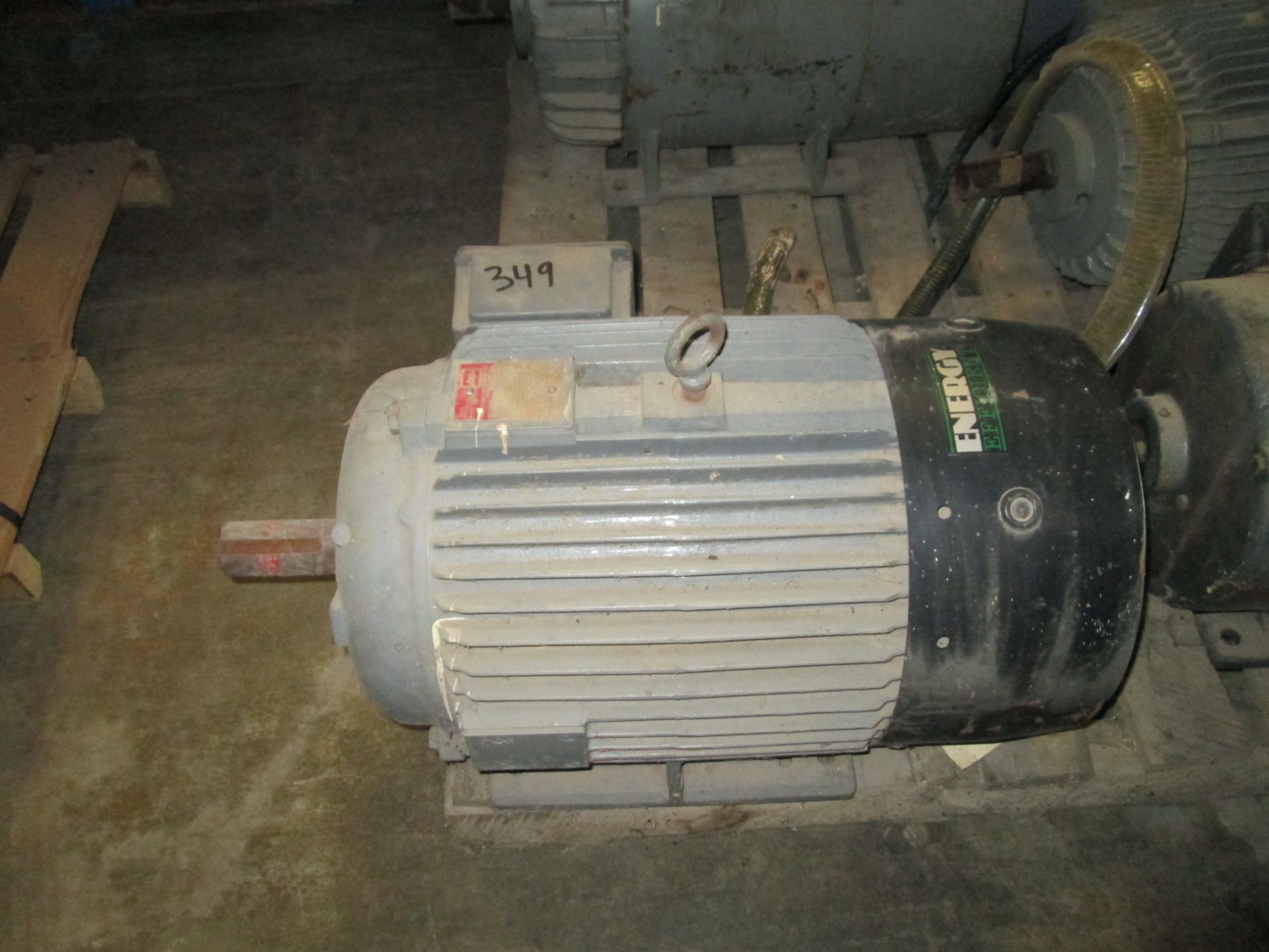 20 HP Brook Compton Electric Motor Frame F286T - RPM: 1165