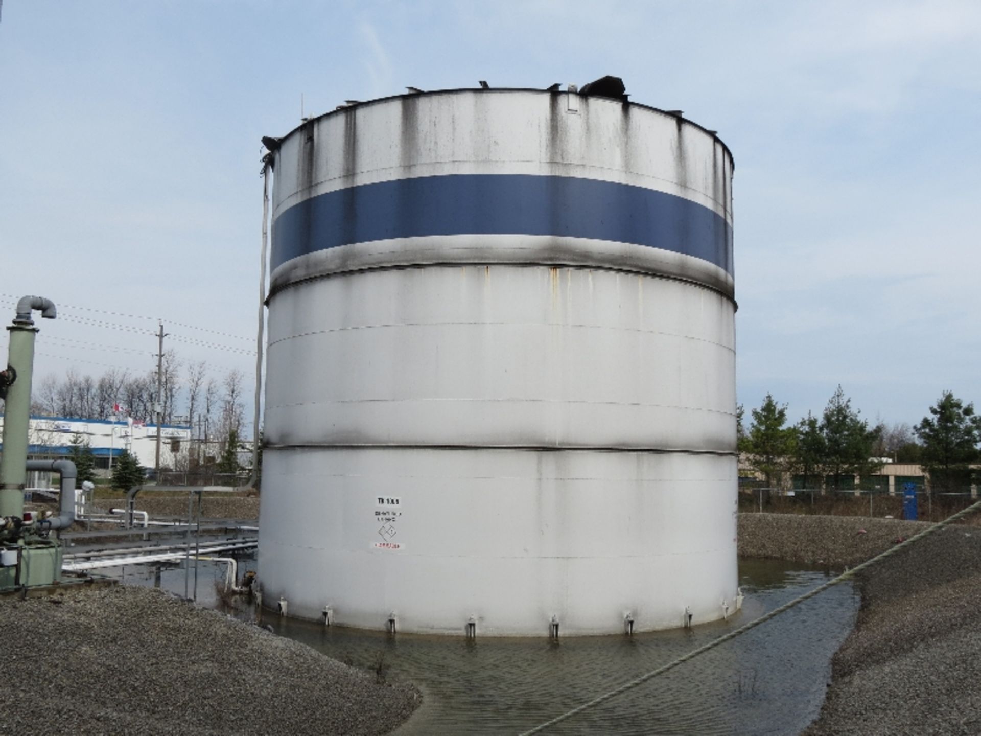 1,773,000 Litre (390,000 Imperial Gallon) Denatured Ethanol Storage Tank